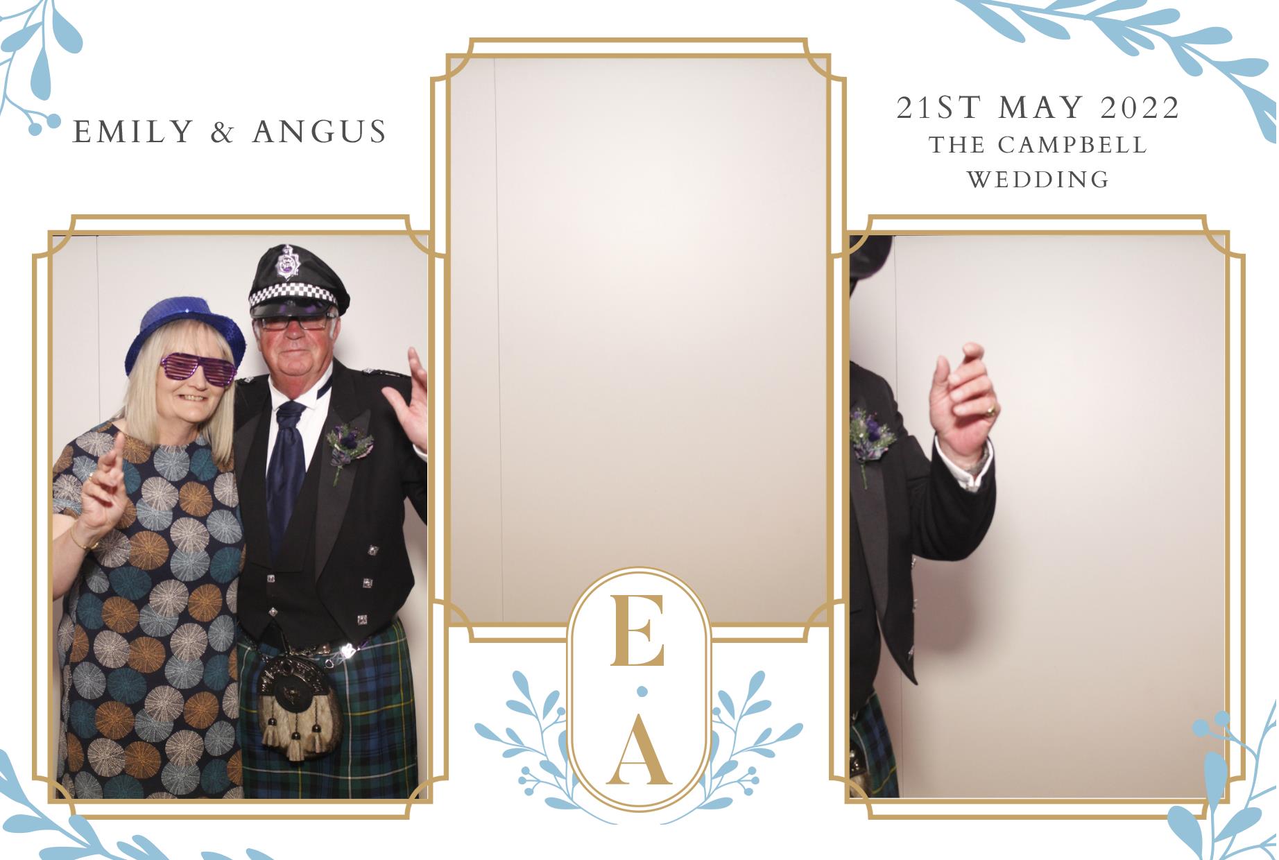 Emily & Angus's Wedding  | View more photos from the event at gallery.myphotoboothexperience.co.uk/u/MyPhotoBoothExperienceLtd/Emily-Anguss-Wedding