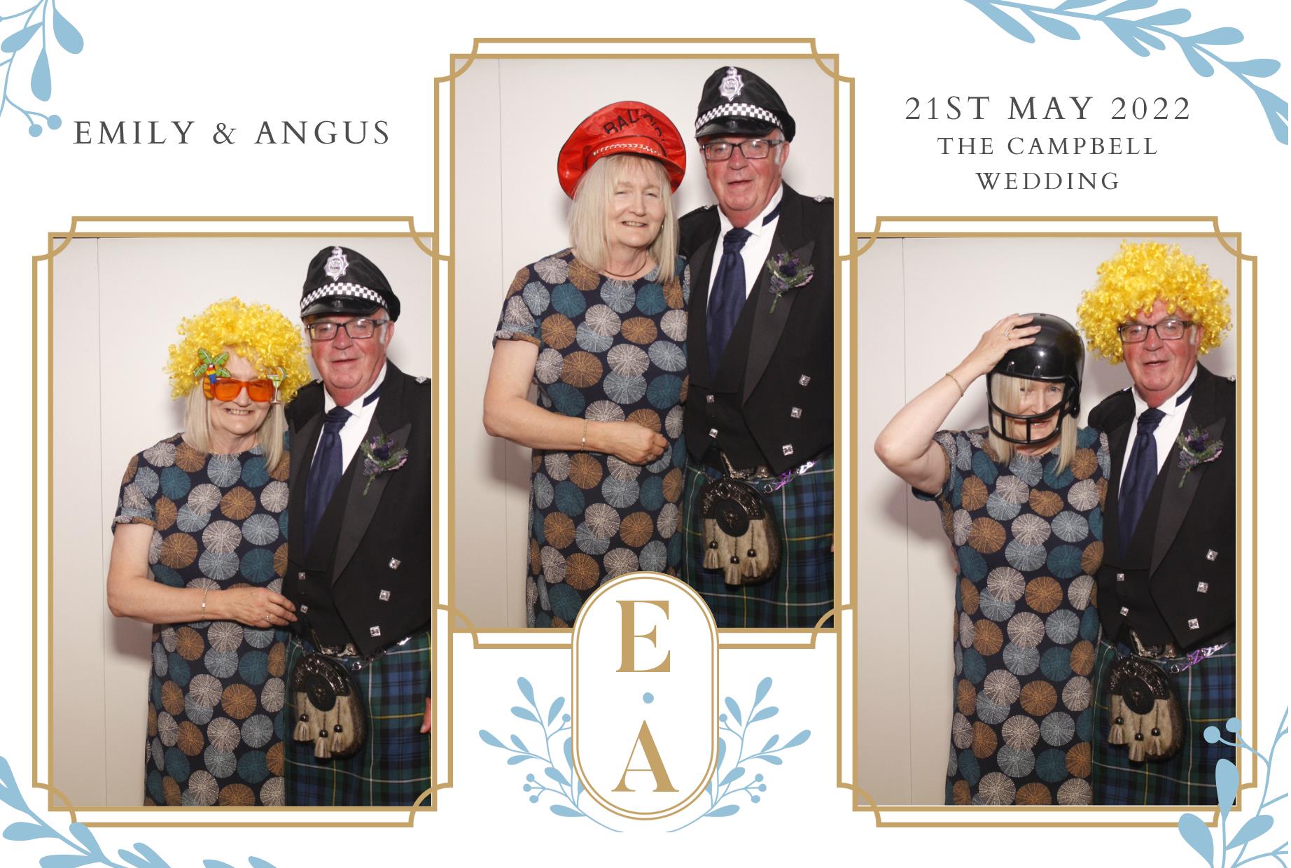 Emily & Angus's Wedding  | View more photos from the event at gallery.myphotoboothexperience.co.uk/u/MyPhotoBoothExperienceLtd/Emily-Anguss-Wedding