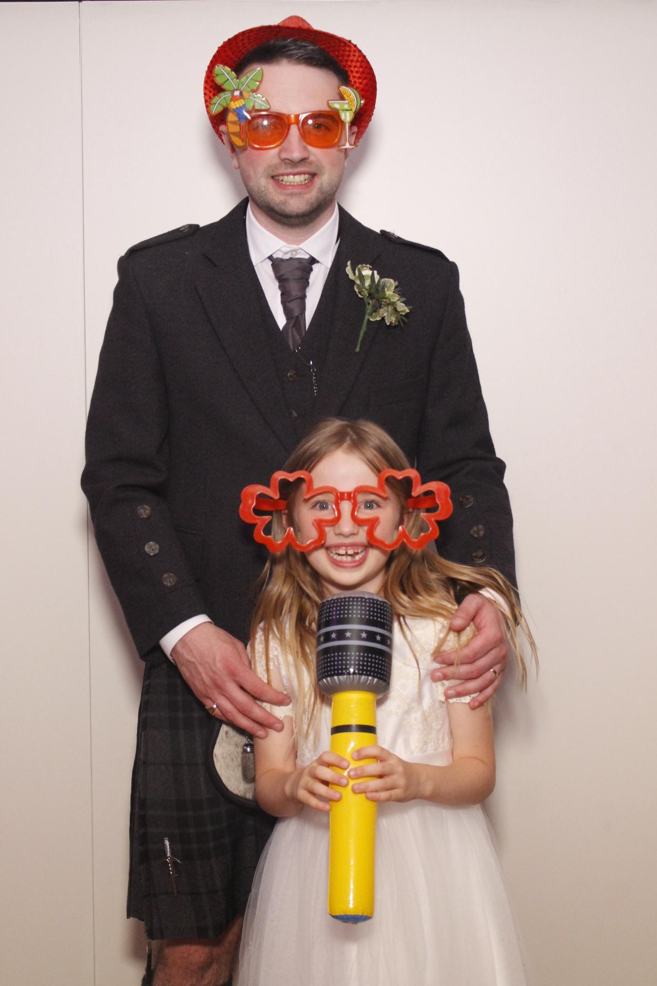 Emily & Angus's Wedding  | View more photos from the event at gallery.myphotoboothexperience.co.uk/u/MyPhotoBoothExperienceLtd/Emily-Anguss-Wedding
