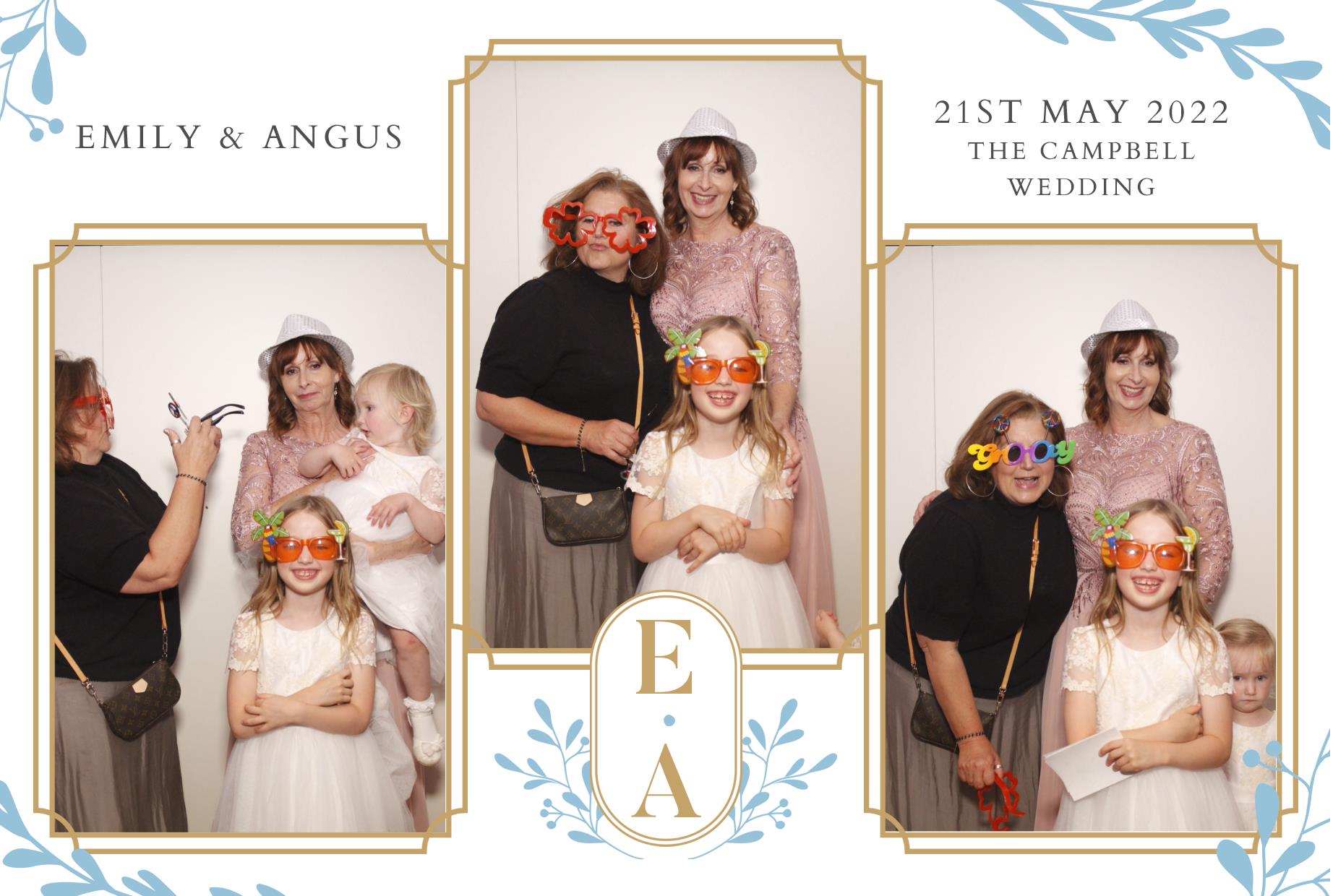 Emily & Angus's Wedding  | View more photos from the event at gallery.myphotoboothexperience.co.uk/u/MyPhotoBoothExperienceLtd/Emily-Anguss-Wedding