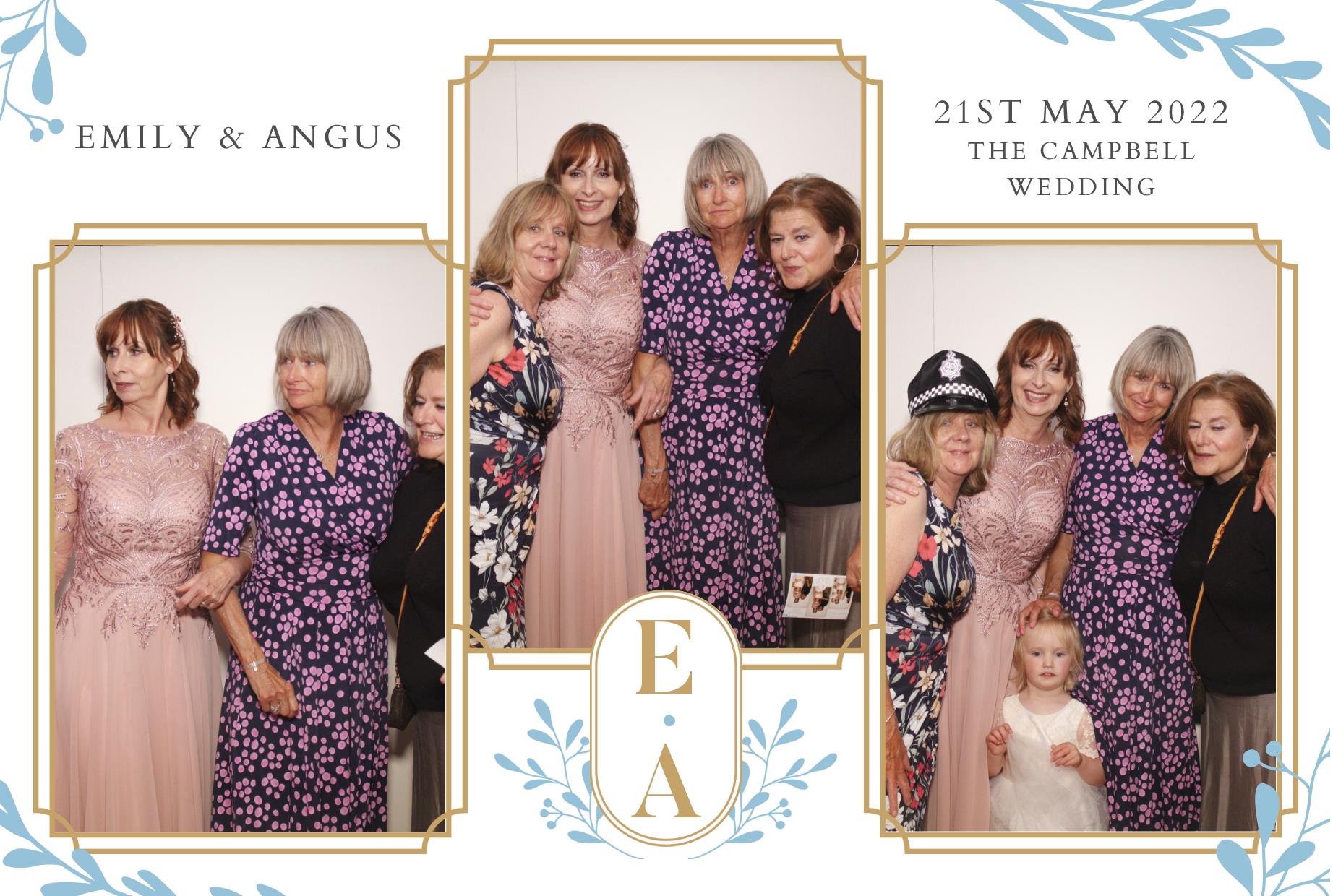 Emily & Angus's Wedding  | View more photos from the event at gallery.myphotoboothexperience.co.uk/u/MyPhotoBoothExperienceLtd/Emily-Anguss-Wedding