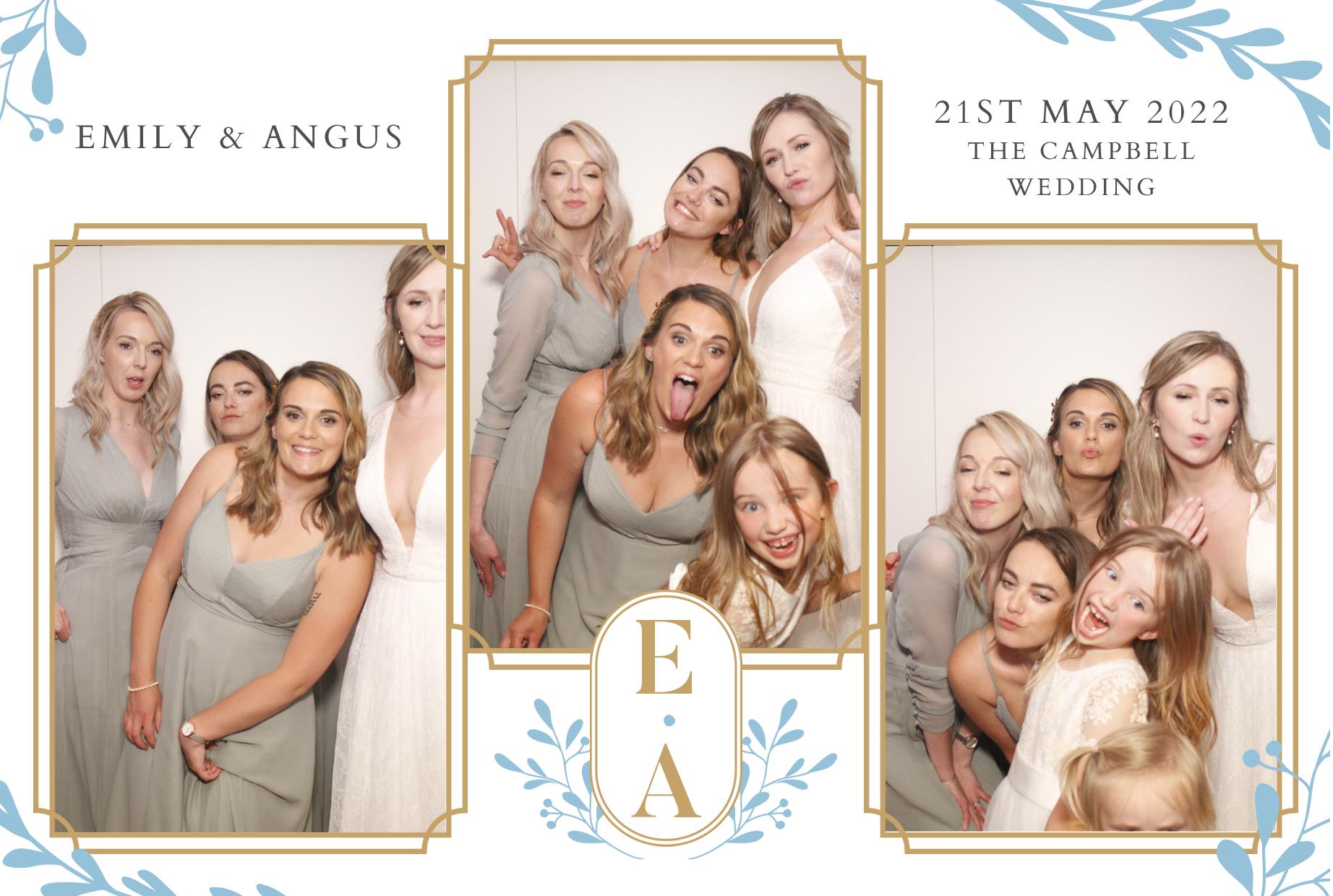 Emily & Angus's Wedding  | View more photos from the event at gallery.myphotoboothexperience.co.uk/u/MyPhotoBoothExperienceLtd/Emily-Anguss-Wedding