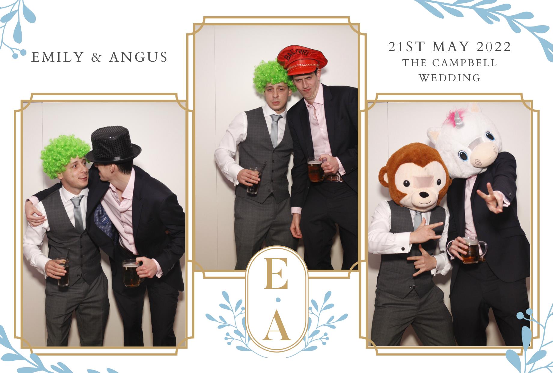 Emily & Angus's Wedding  | View more photos from the event at gallery.myphotoboothexperience.co.uk/u/MyPhotoBoothExperienceLtd/Emily-Anguss-Wedding