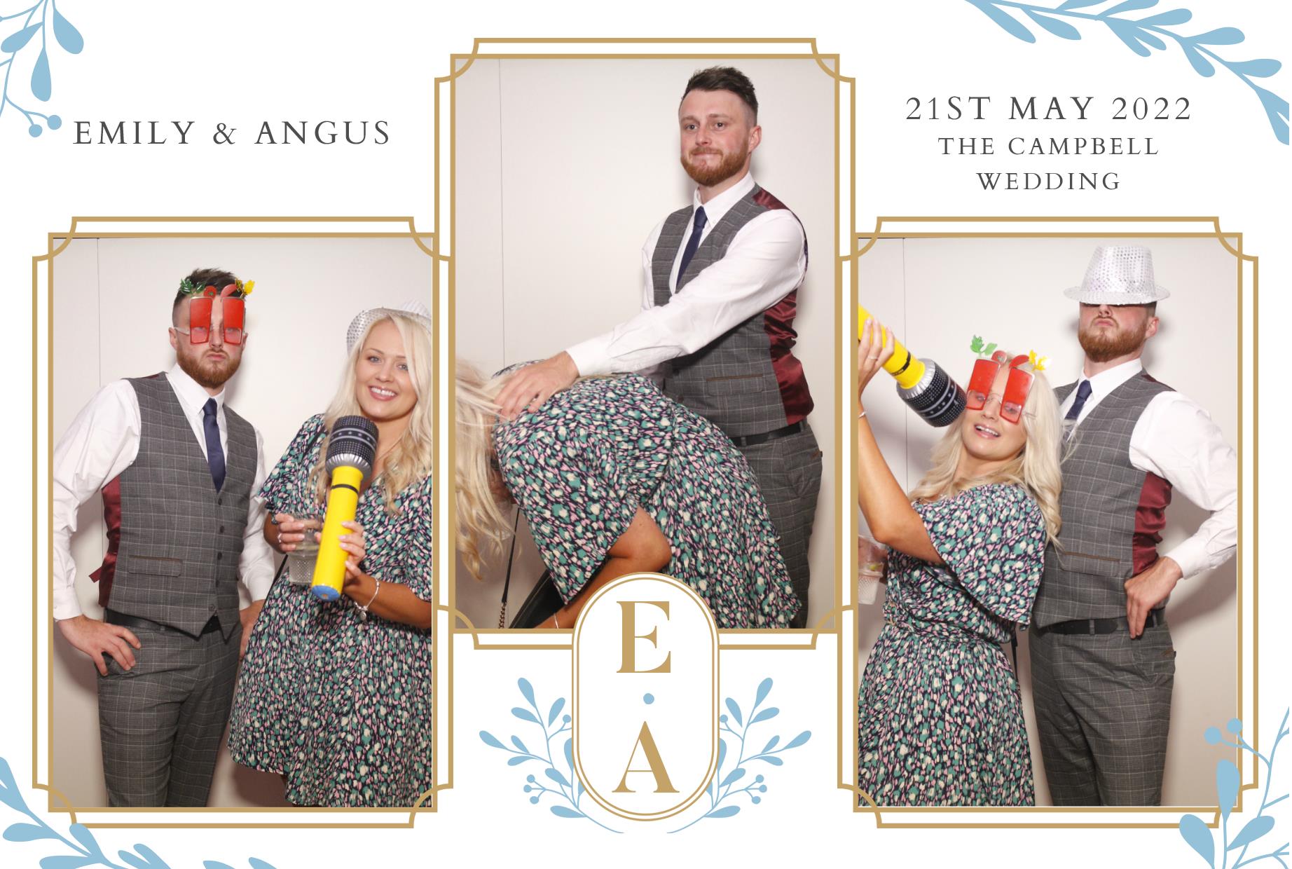 Emily & Angus's Wedding  | View more photos from the event at gallery.myphotoboothexperience.co.uk/u/MyPhotoBoothExperienceLtd/Emily-Anguss-Wedding