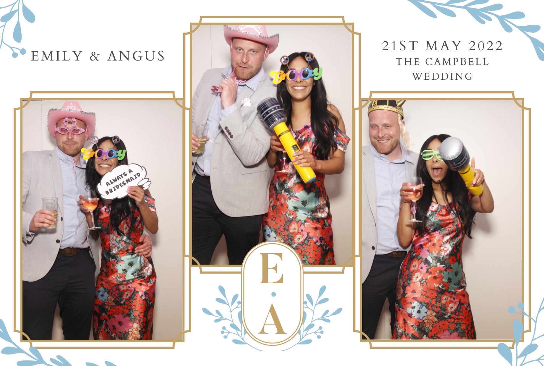 Emily & Angus's Wedding  | View more photos from the event at gallery.myphotoboothexperience.co.uk/u/MyPhotoBoothExperienceLtd/Emily-Anguss-Wedding