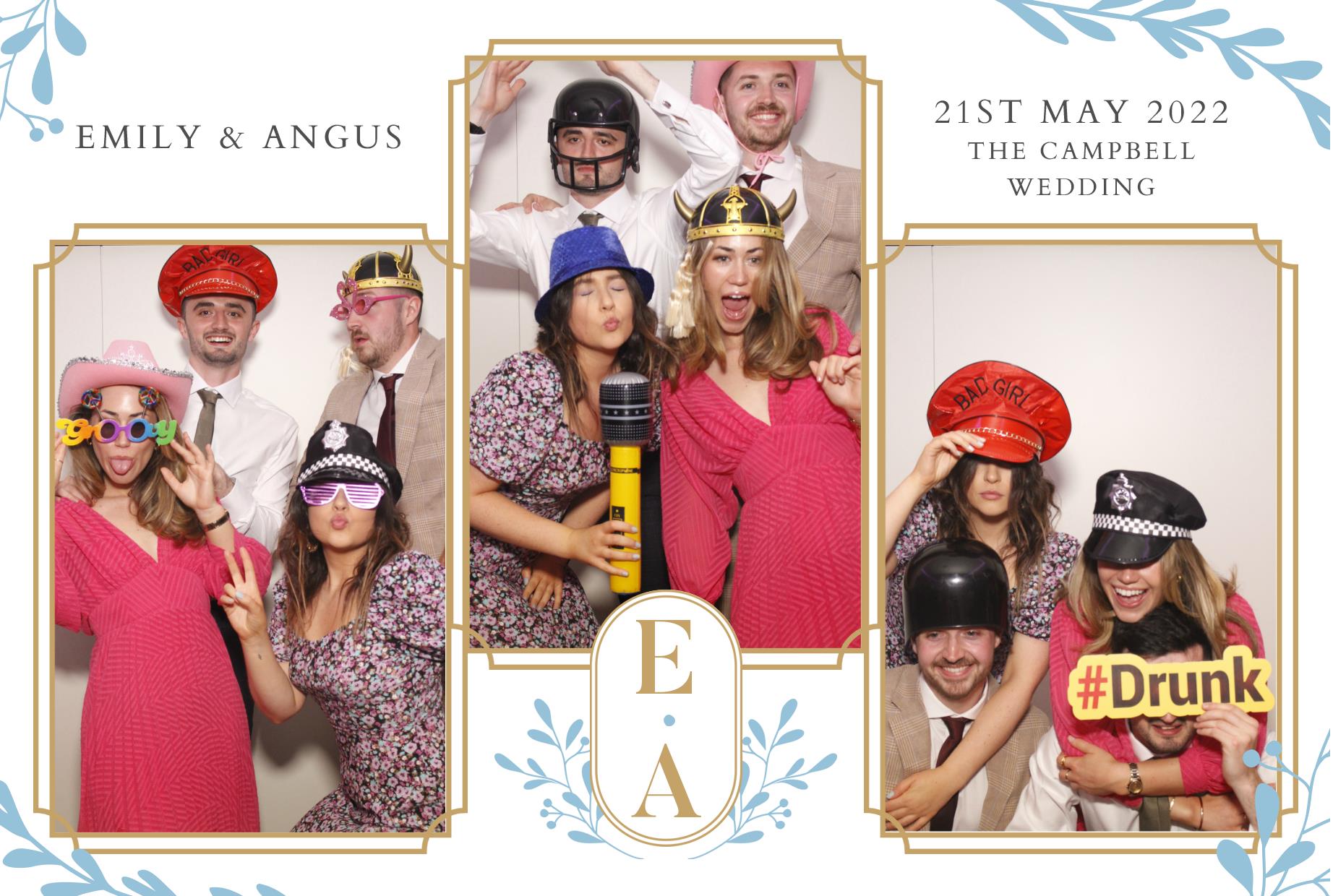 Emily & Angus's Wedding  | View more photos from the event at gallery.myphotoboothexperience.co.uk/u/MyPhotoBoothExperienceLtd/Emily-Anguss-Wedding