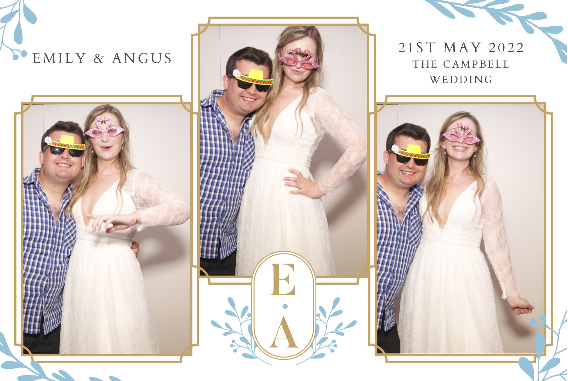 Emily & Angus's Wedding  | View more photos from the event at gallery.myphotoboothexperience.co.uk/u/MyPhotoBoothExperienceLtd/Emily-Anguss-Wedding