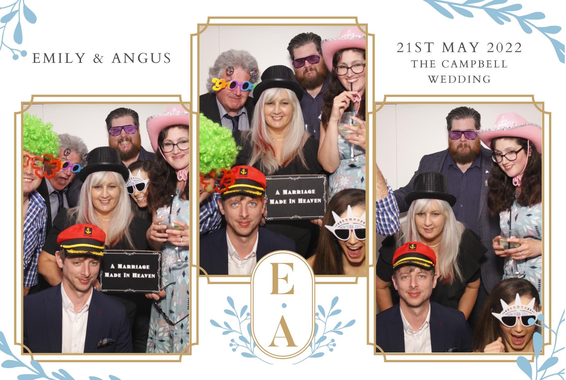 Emily & Angus's Wedding  | View more photos from the event at gallery.myphotoboothexperience.co.uk/u/MyPhotoBoothExperienceLtd/Emily-Anguss-Wedding