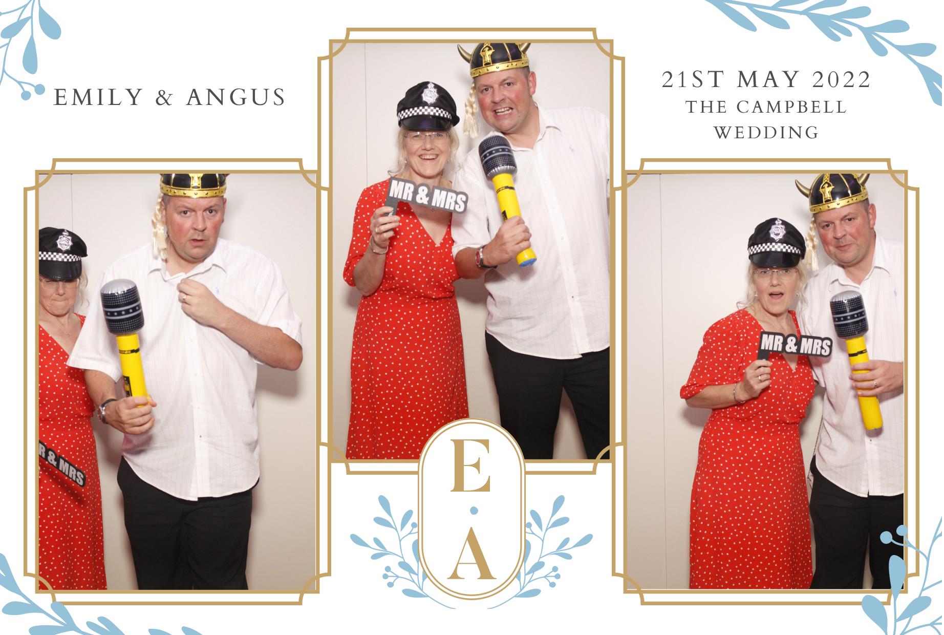 Emily & Angus's Wedding  | View more photos from the event at gallery.myphotoboothexperience.co.uk/u/MyPhotoBoothExperienceLtd/Emily-Anguss-Wedding