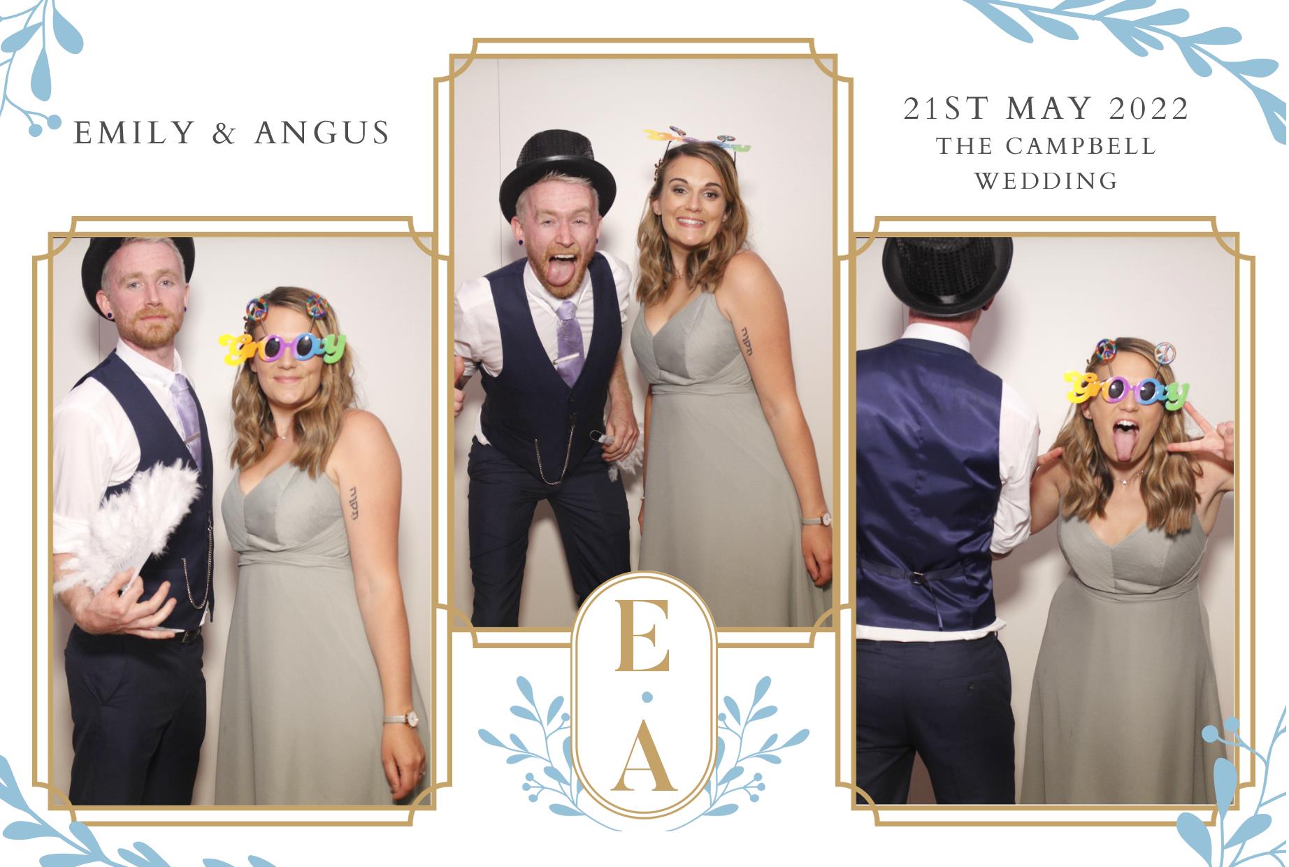 Emily & Angus's Wedding  | View more photos from the event at gallery.myphotoboothexperience.co.uk/u/MyPhotoBoothExperienceLtd/Emily-Anguss-Wedding