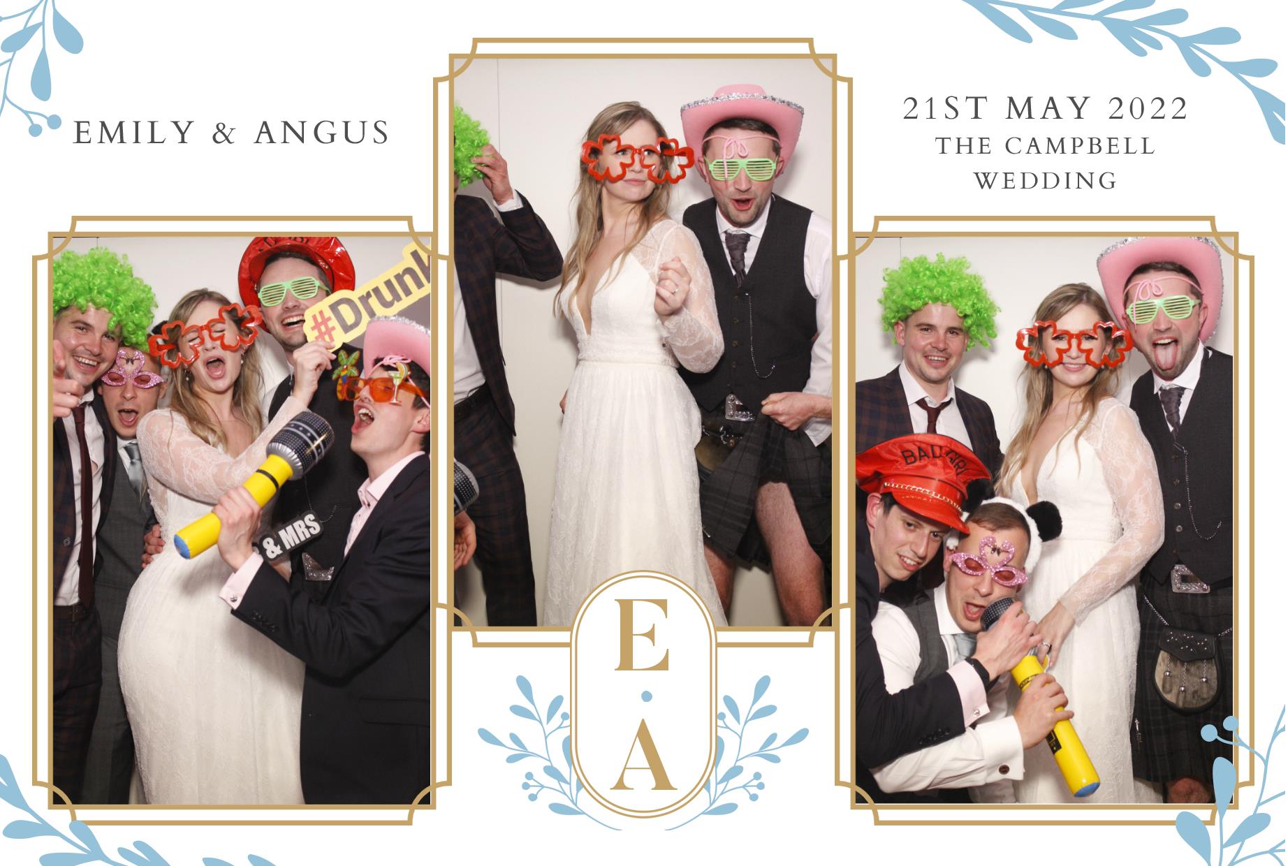 Emily & Angus's Wedding  | View more photos from the event at gallery.myphotoboothexperience.co.uk/u/MyPhotoBoothExperienceLtd/Emily-Anguss-Wedding