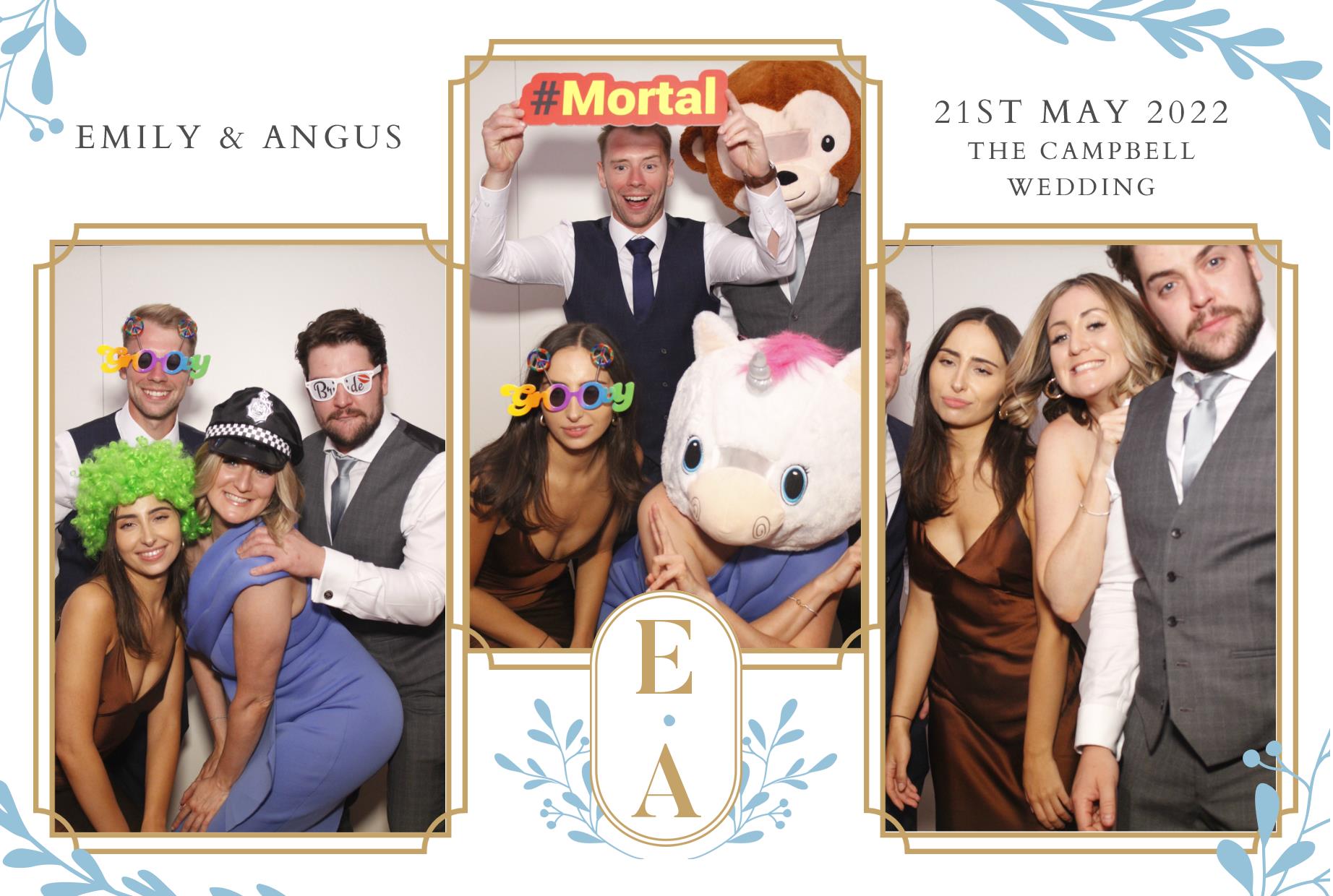 Emily & Angus's Wedding  | View more photos from the event at gallery.myphotoboothexperience.co.uk/u/MyPhotoBoothExperienceLtd/Emily-Anguss-Wedding