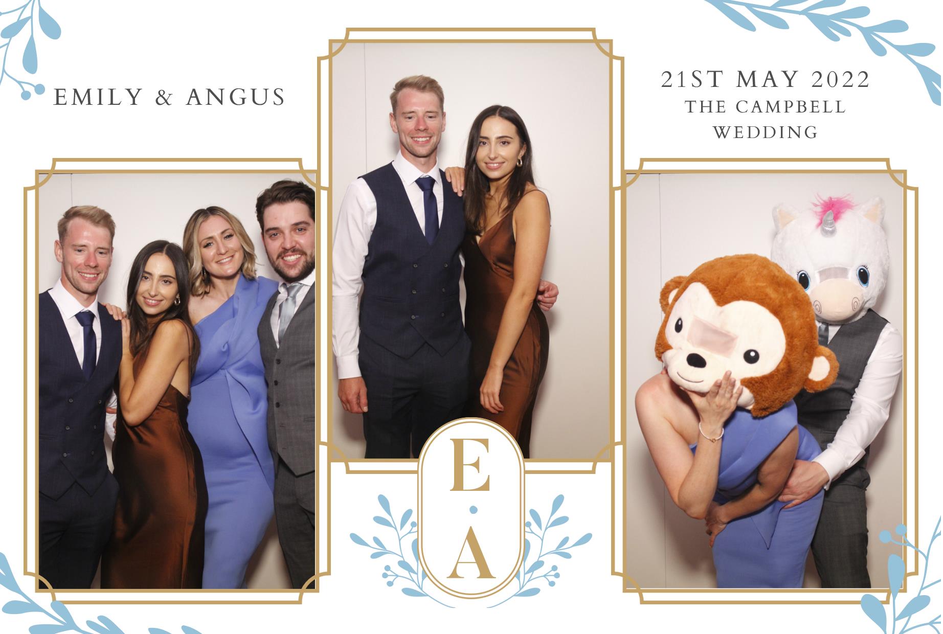 Emily & Angus's Wedding  | View more photos from the event at gallery.myphotoboothexperience.co.uk/u/MyPhotoBoothExperienceLtd/Emily-Anguss-Wedding