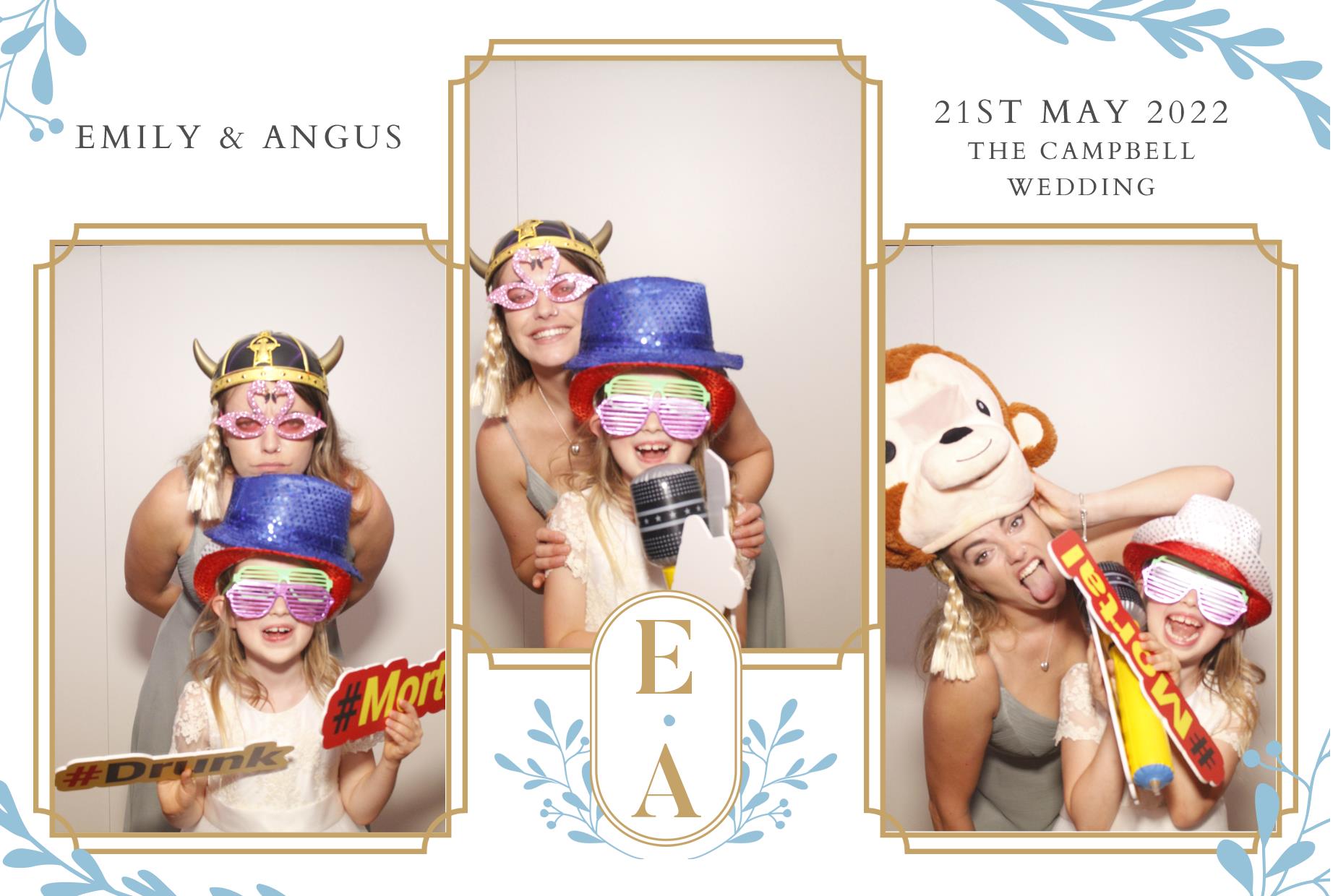 Emily & Angus's Wedding  | View more photos from the event at gallery.myphotoboothexperience.co.uk/u/MyPhotoBoothExperienceLtd/Emily-Anguss-Wedding