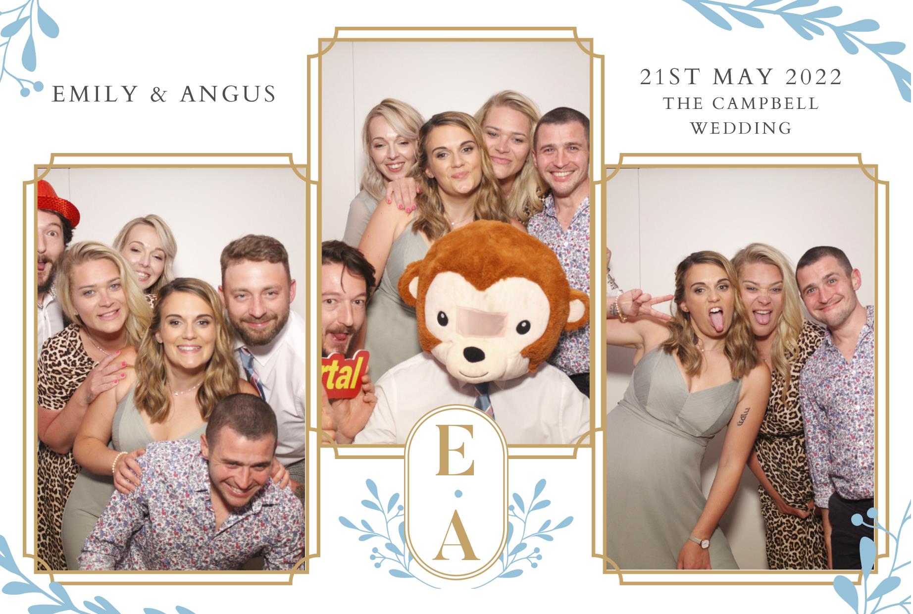 Emily & Angus's Wedding  | View more photos from the event at gallery.myphotoboothexperience.co.uk/u/MyPhotoBoothExperienceLtd/Emily-Anguss-Wedding