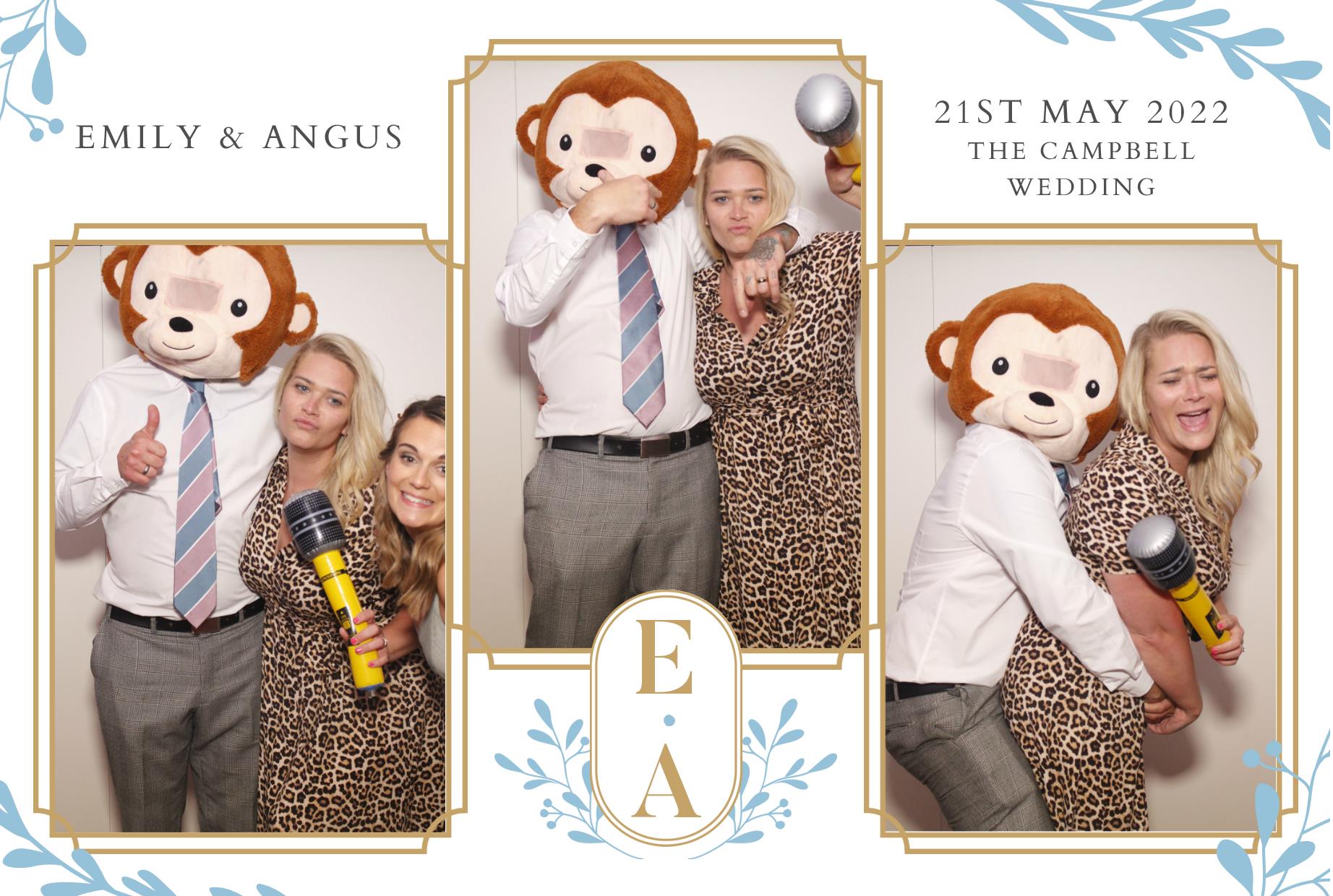 Emily & Angus's Wedding  | View more photos from the event at gallery.myphotoboothexperience.co.uk/u/MyPhotoBoothExperienceLtd/Emily-Anguss-Wedding