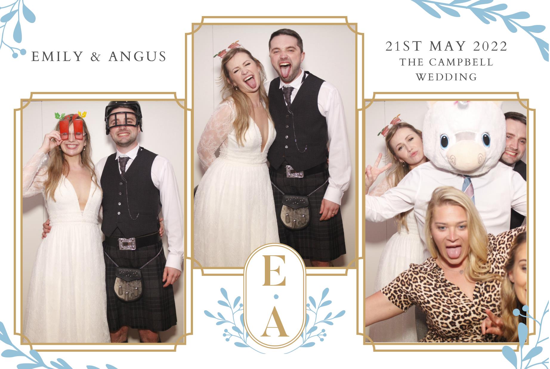 Emily & Angus's Wedding  | View more photos from the event at gallery.myphotoboothexperience.co.uk/u/MyPhotoBoothExperienceLtd/Emily-Anguss-Wedding