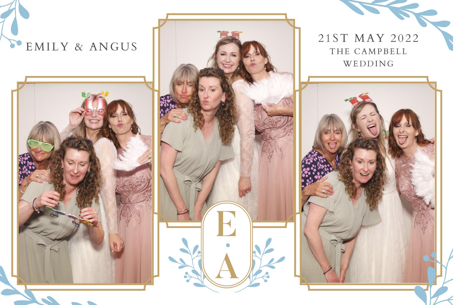 Emily & Angus's Wedding  | View more photos from the event at gallery.myphotoboothexperience.co.uk/u/MyPhotoBoothExperienceLtd/Emily-Anguss-Wedding