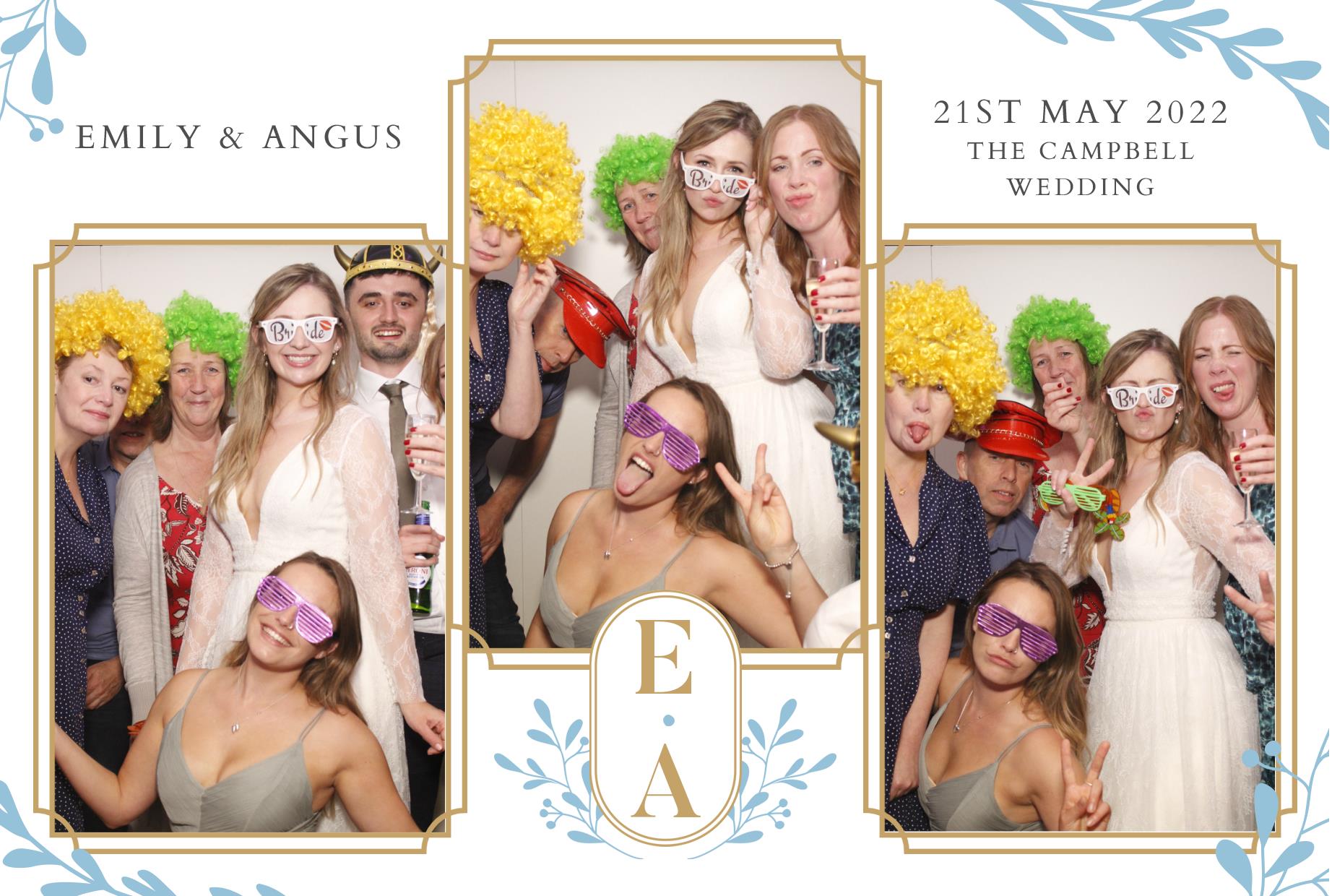 Emily & Angus's Wedding  | View more photos from the event at gallery.myphotoboothexperience.co.uk/u/MyPhotoBoothExperienceLtd/Emily-Anguss-Wedding