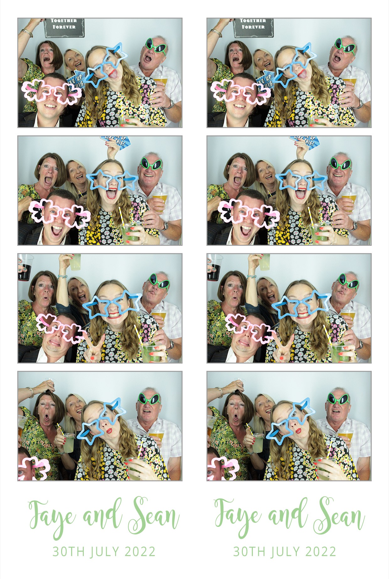 Faye & Sean | View more photos from the event at gallery.myphotoboothexperience.co.uk/u/MyPhotoBoothExperienceLtd/Faye-Sean