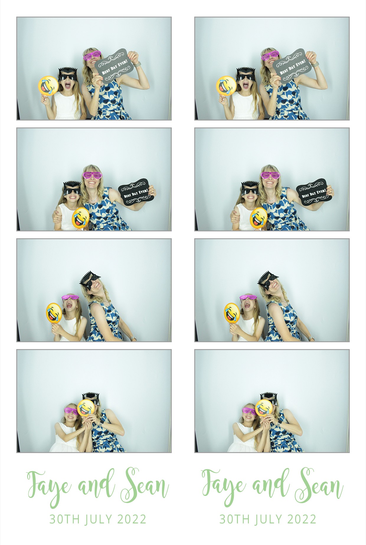 Faye & Sean | View more photos from the event at gallery.myphotoboothexperience.co.uk/u/MyPhotoBoothExperienceLtd/Faye-Sean