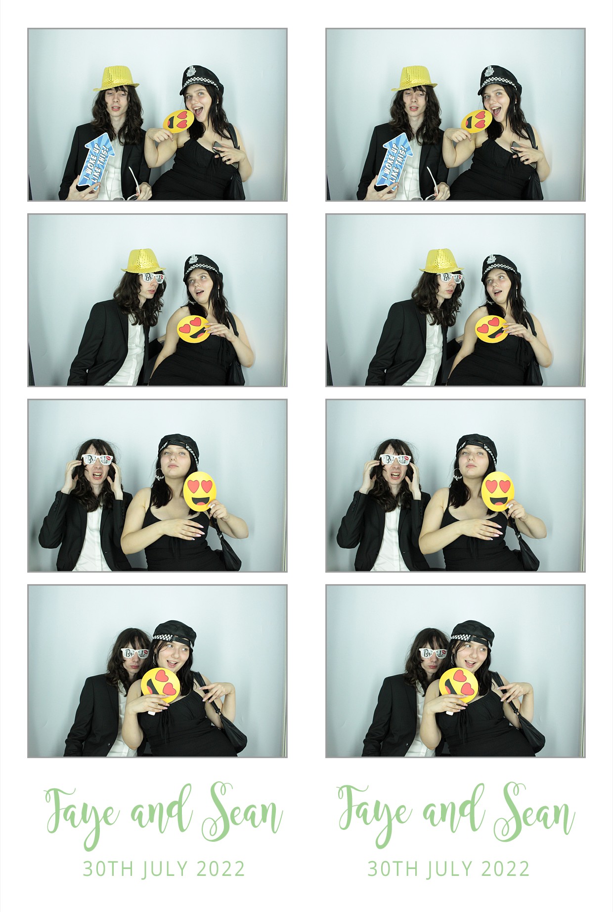 Faye & Sean | View more photos from the event at gallery.myphotoboothexperience.co.uk/u/MyPhotoBoothExperienceLtd/Faye-Sean