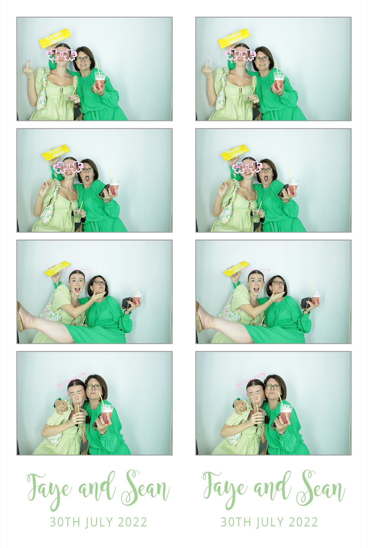 Faye & Sean | View more photos from the event at gallery.myphotoboothexperience.co.uk/u/MyPhotoBoothExperienceLtd/Faye-Sean
