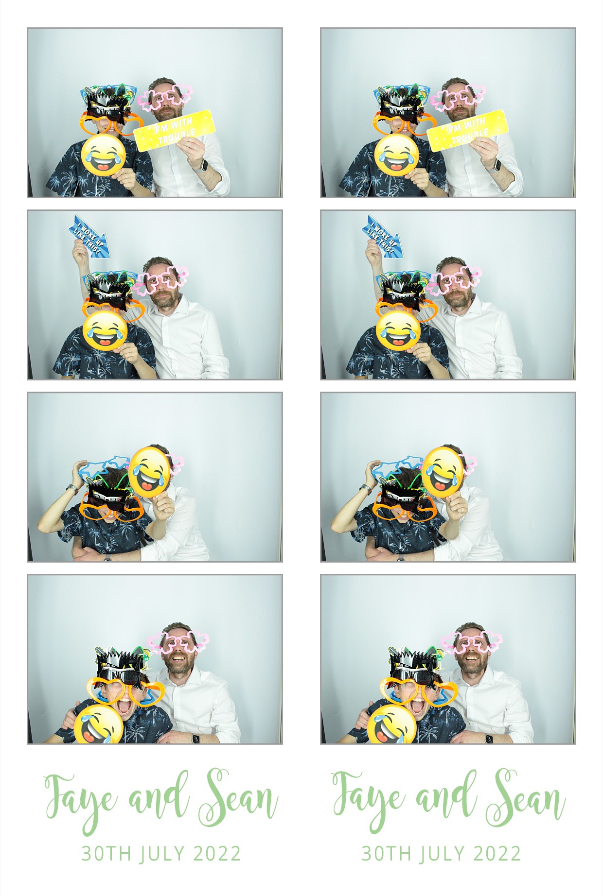 Faye & Sean | View more photos from the event at gallery.myphotoboothexperience.co.uk/u/MyPhotoBoothExperienceLtd/Faye-Sean