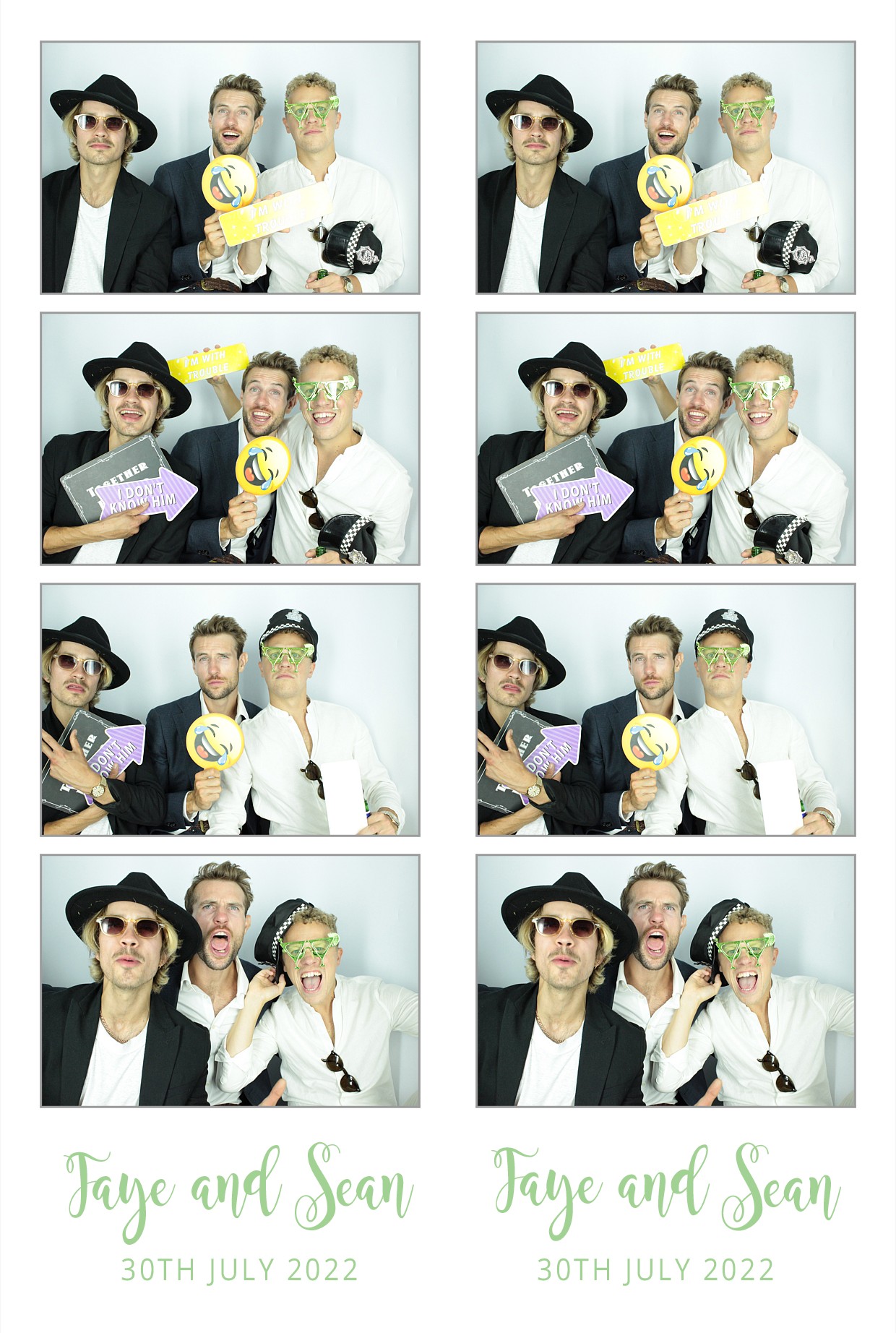 Faye & Sean | View more photos from the event at gallery.myphotoboothexperience.co.uk/u/MyPhotoBoothExperienceLtd/Faye-Sean