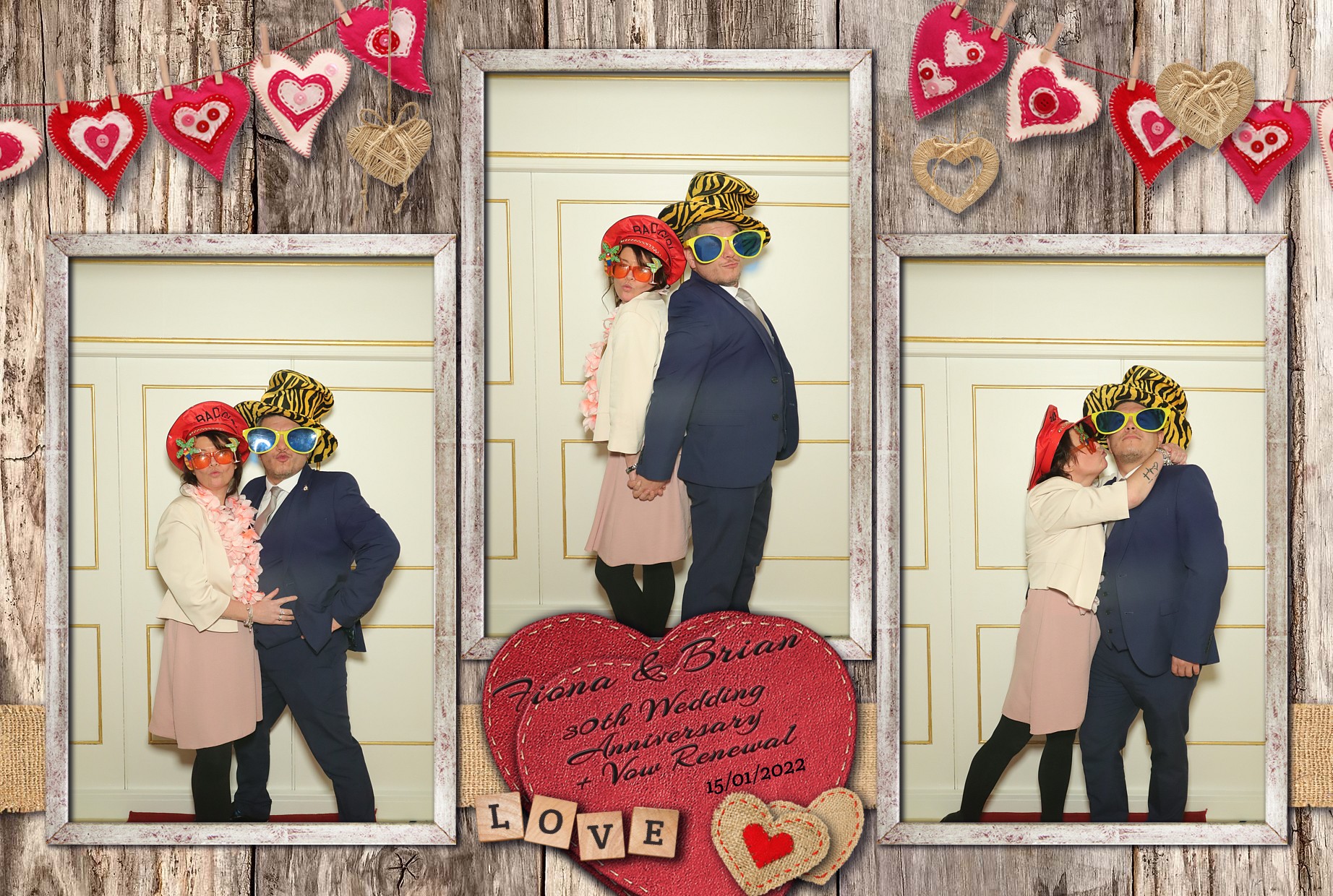 Fiona and Brian's Vow Renewal  | View more photos from the event at gallery.myphotoboothexperience.co.uk/u/MyPhotoBoothExperienceLtd/Fiona-and-Brians-Vow-Renewal