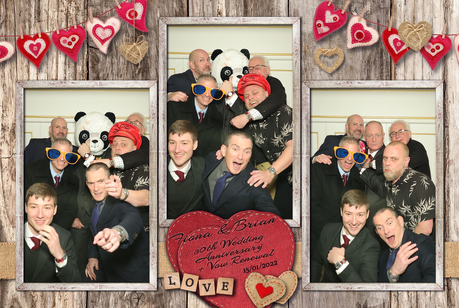 Fiona and Brian's Vow Renewal  | View more photos from the event at gallery.myphotoboothexperience.co.uk/u/MyPhotoBoothExperienceLtd/Fiona-and-Brians-Vow-Renewal
