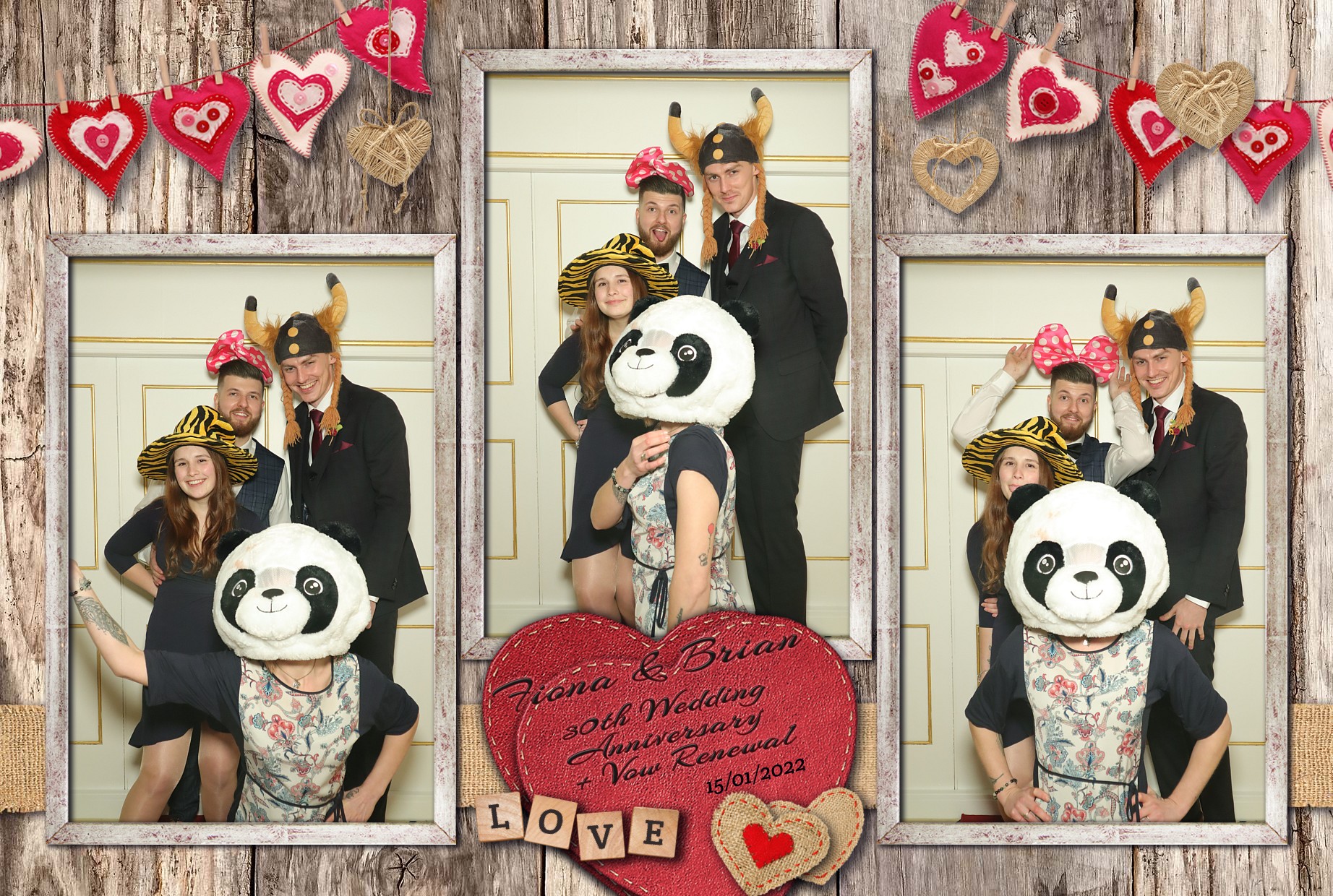 Fiona and Brian's Vow Renewal  | View more photos from the event at gallery.myphotoboothexperience.co.uk/u/MyPhotoBoothExperienceLtd/Fiona-and-Brians-Vow-Renewal