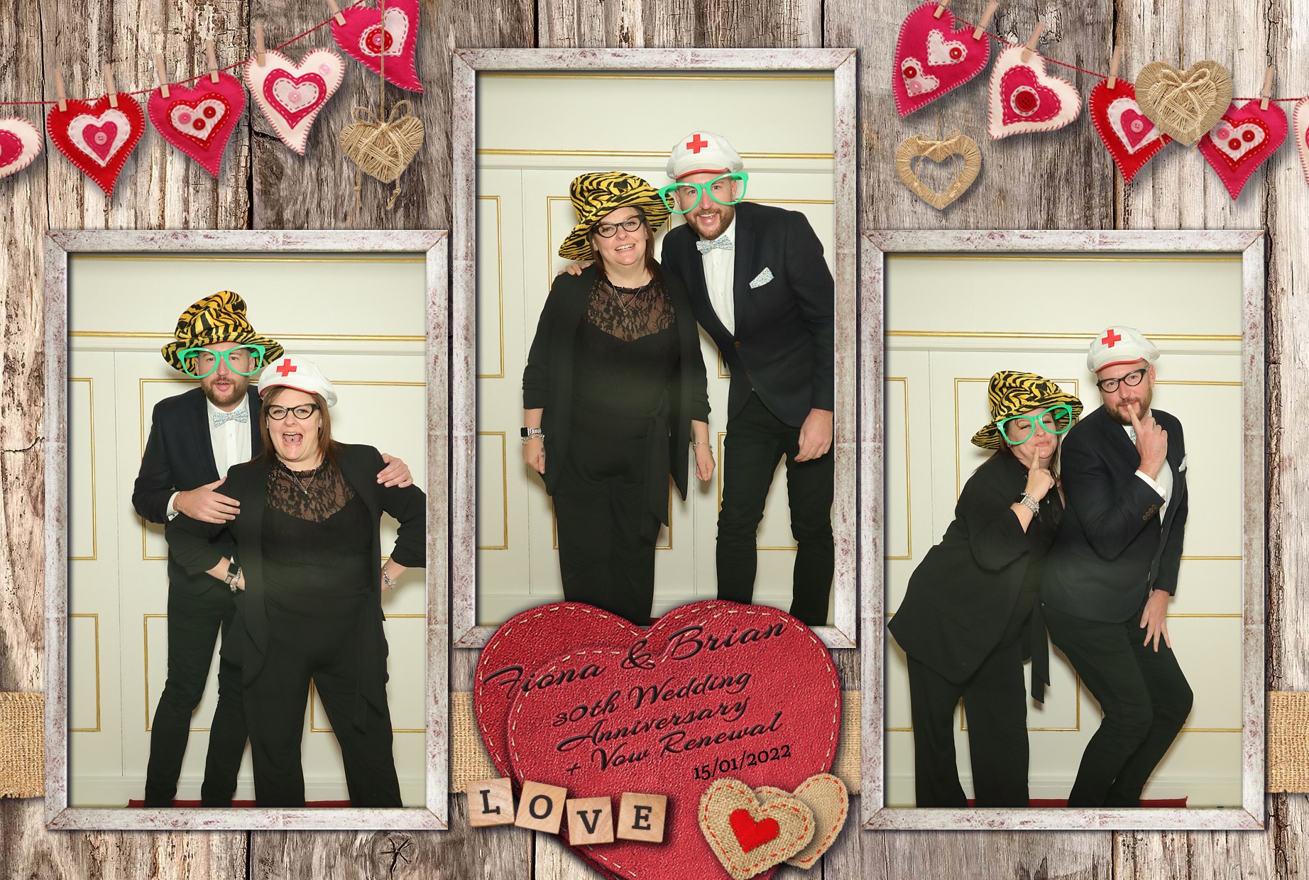 Fiona and Brian's Vow Renewal  | View more photos from the event at gallery.myphotoboothexperience.co.uk/u/MyPhotoBoothExperienceLtd/Fiona-and-Brians-Vow-Renewal