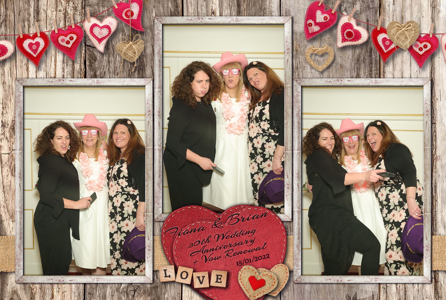 Fiona and Brian's Vow Renewal  | View more photos from the event at gallery.myphotoboothexperience.co.uk/u/MyPhotoBoothExperienceLtd/Fiona-and-Brians-Vow-Renewal