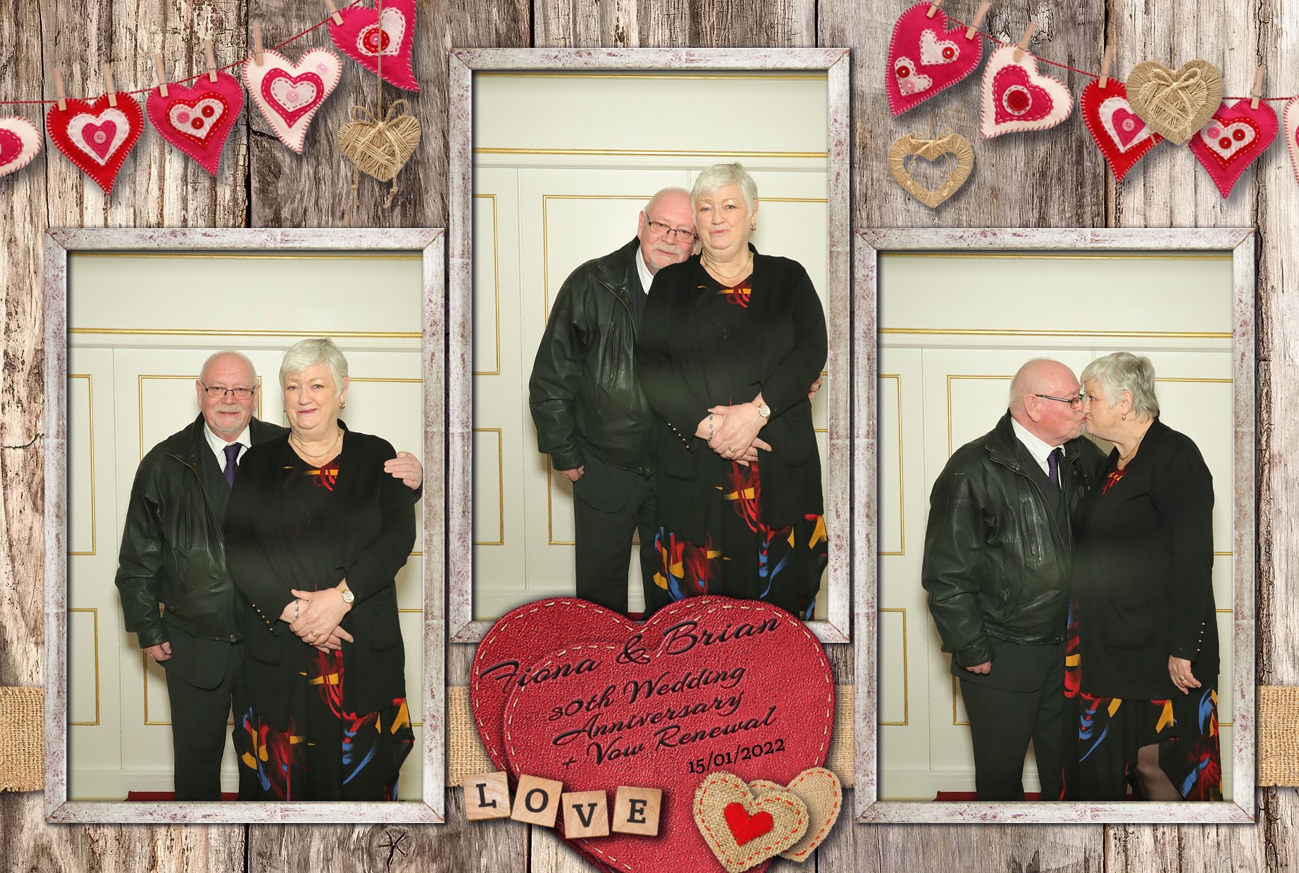 Fiona and Brian's Vow Renewal  | View more photos from the event at gallery.myphotoboothexperience.co.uk/u/MyPhotoBoothExperienceLtd/Fiona-and-Brians-Vow-Renewal