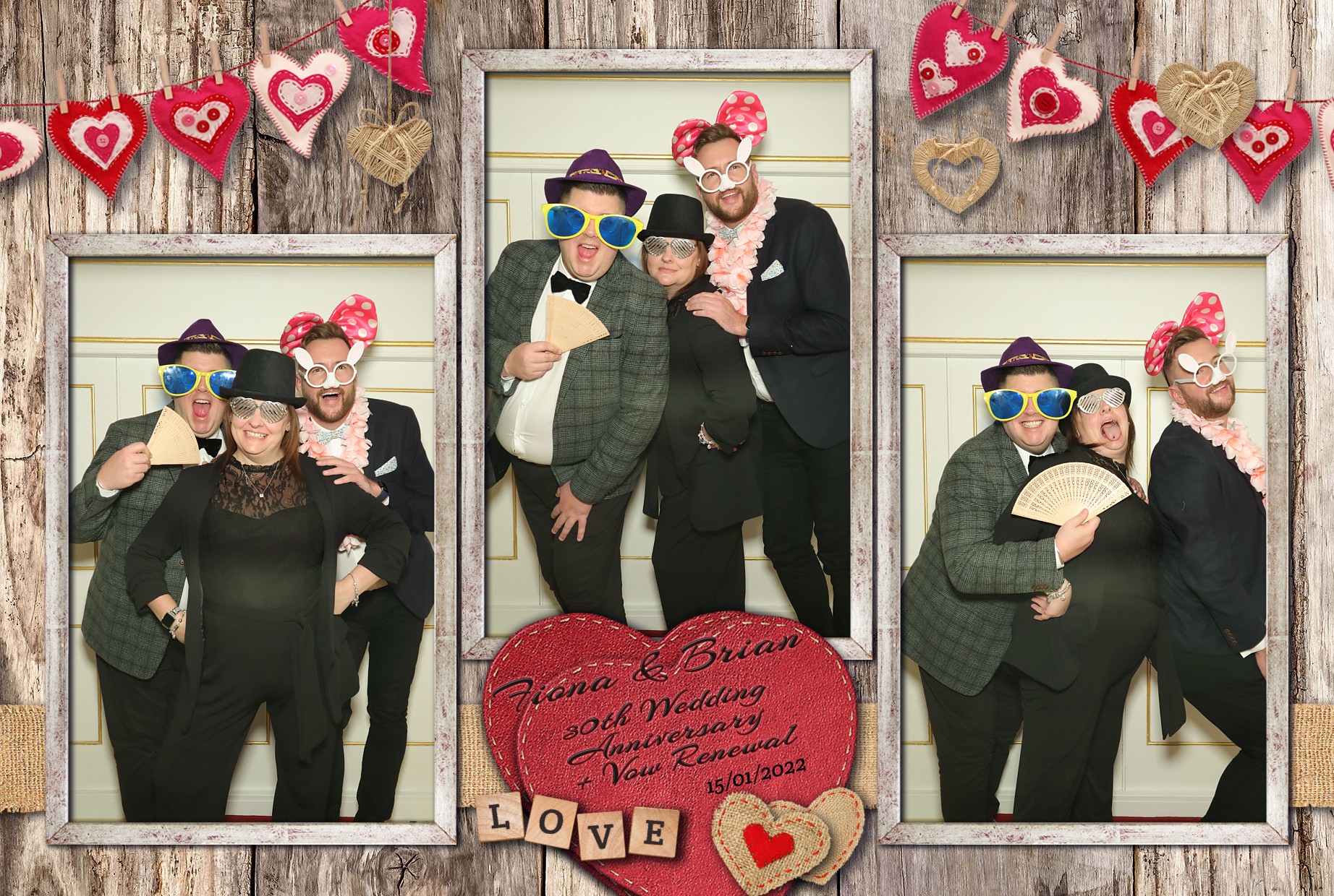 Fiona and Brian's Vow Renewal  | View more photos from the event at gallery.myphotoboothexperience.co.uk/u/MyPhotoBoothExperienceLtd/Fiona-and-Brians-Vow-Renewal