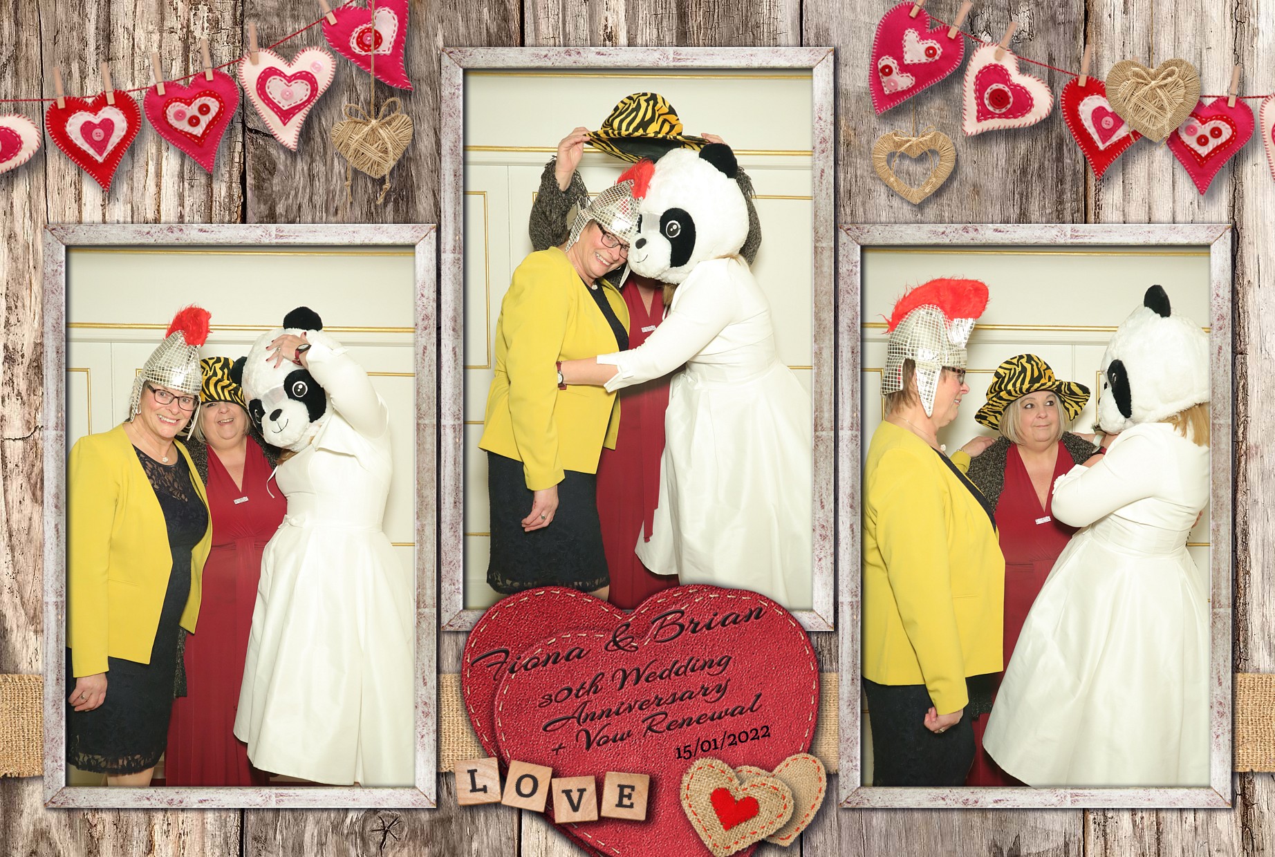Fiona and Brian's Vow Renewal  | View more photos from the event at gallery.myphotoboothexperience.co.uk/u/MyPhotoBoothExperienceLtd/Fiona-and-Brians-Vow-Renewal