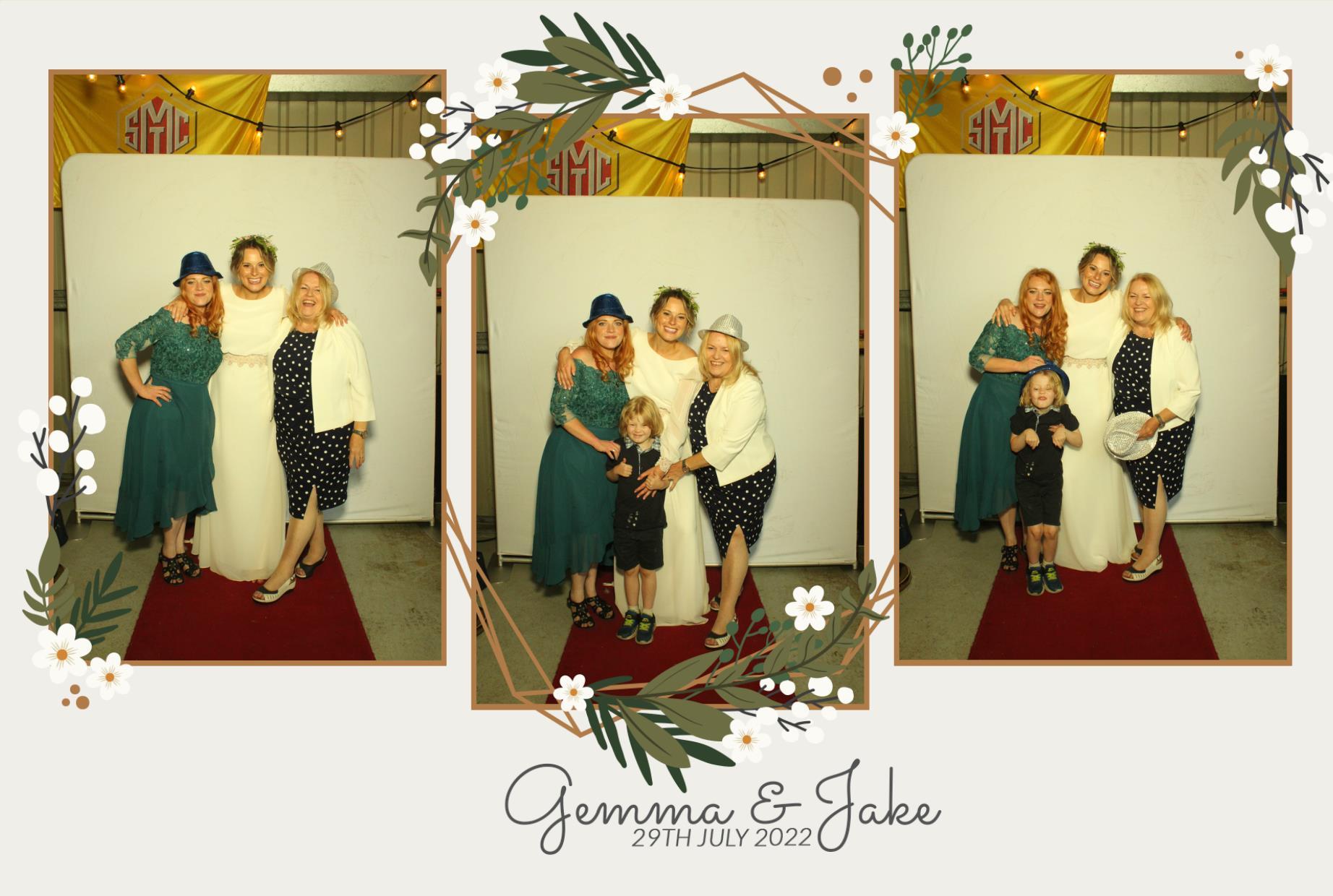 Gemma & Jake's Wedding  | View more photos from the event at gallery.myphotoboothexperience.co.uk/u/MyPhotoBoothExperienceLtd/Gemma-Jakes-Wedding