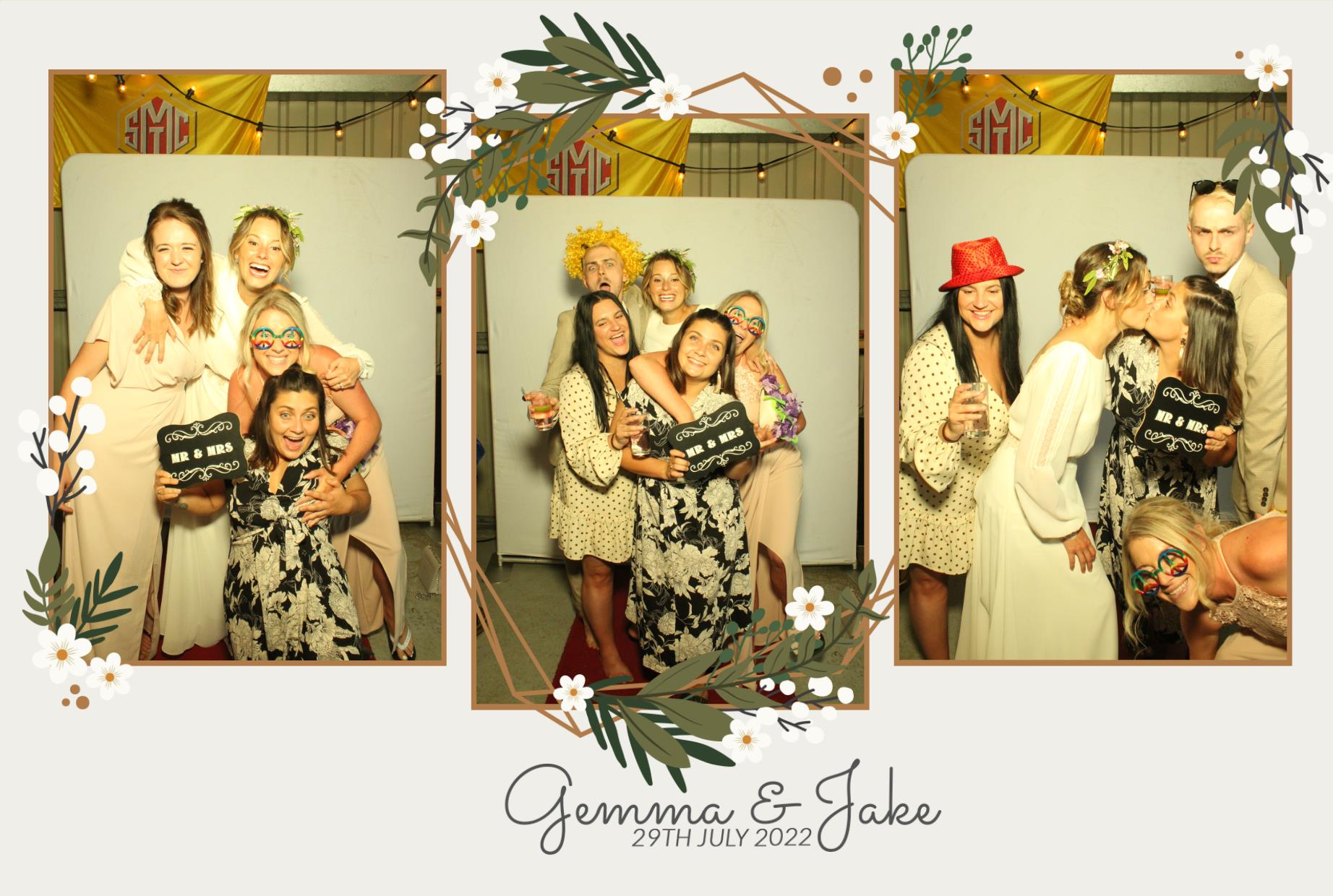 Gemma & Jake's Wedding  | View more photos from the event at gallery.myphotoboothexperience.co.uk/u/MyPhotoBoothExperienceLtd/Gemma-Jakes-Wedding