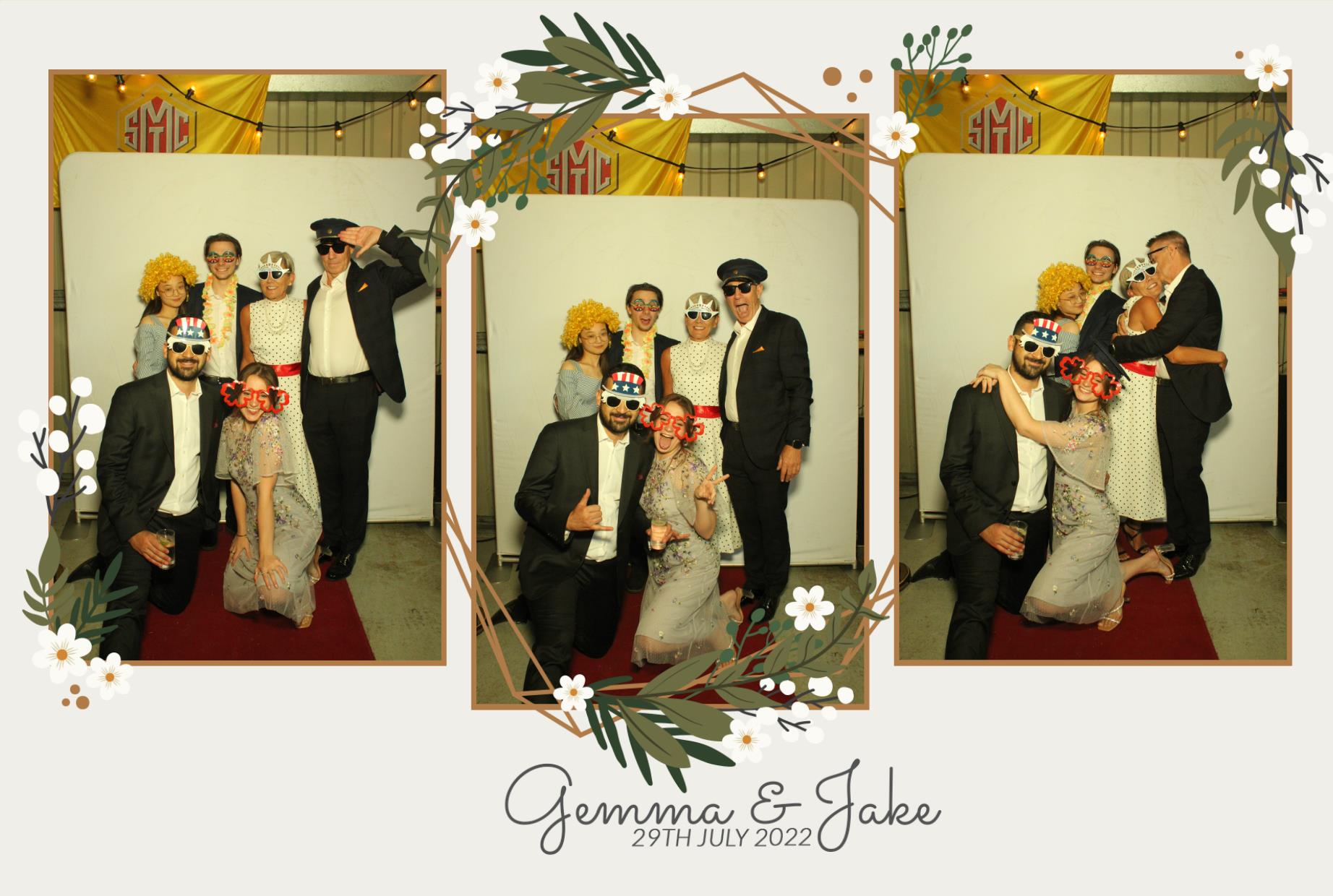 Gemma & Jake's Wedding  | View more photos from the event at gallery.myphotoboothexperience.co.uk/u/MyPhotoBoothExperienceLtd/Gemma-Jakes-Wedding