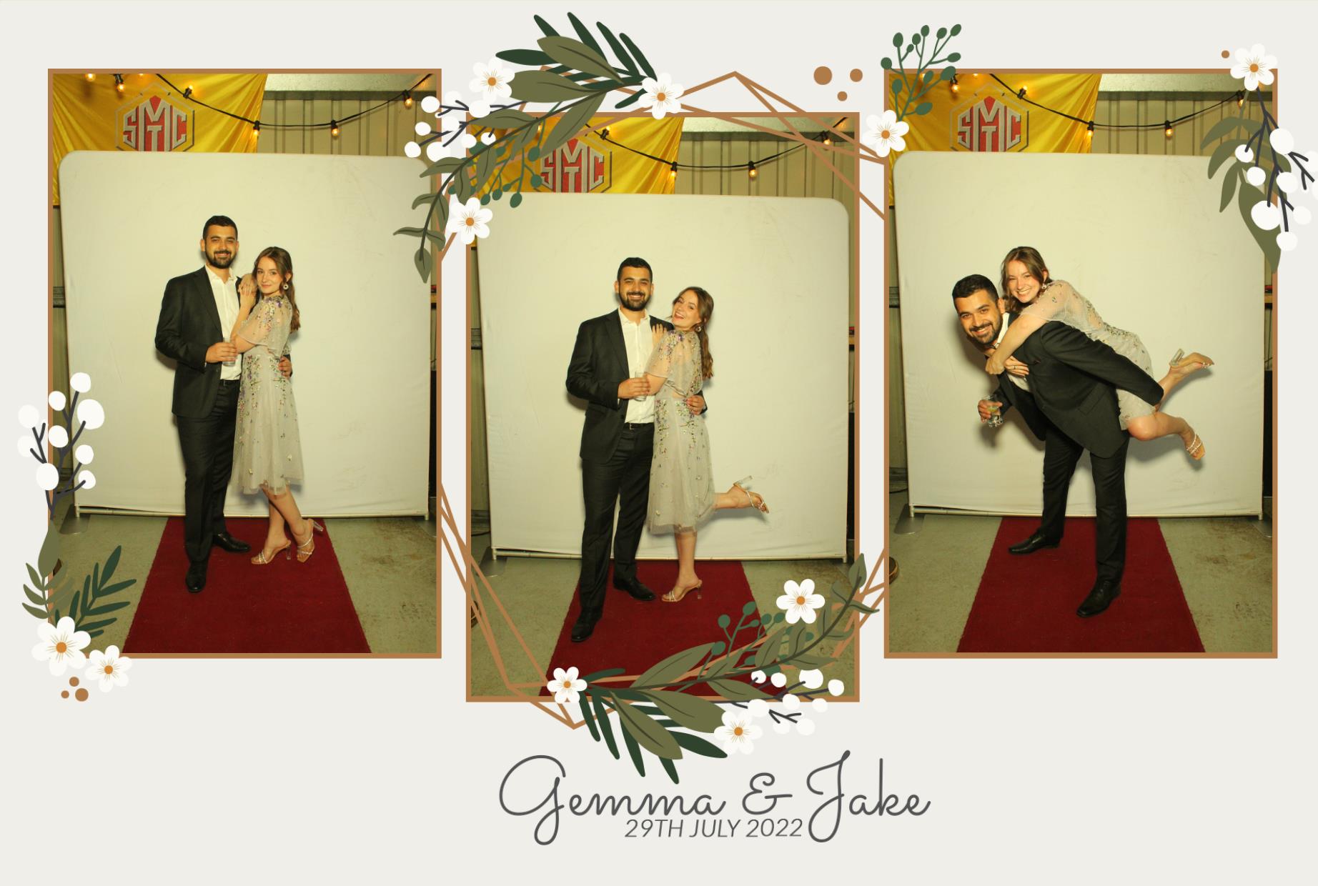 Gemma & Jake's Wedding  | View more photos from the event at gallery.myphotoboothexperience.co.uk/u/MyPhotoBoothExperienceLtd/Gemma-Jakes-Wedding