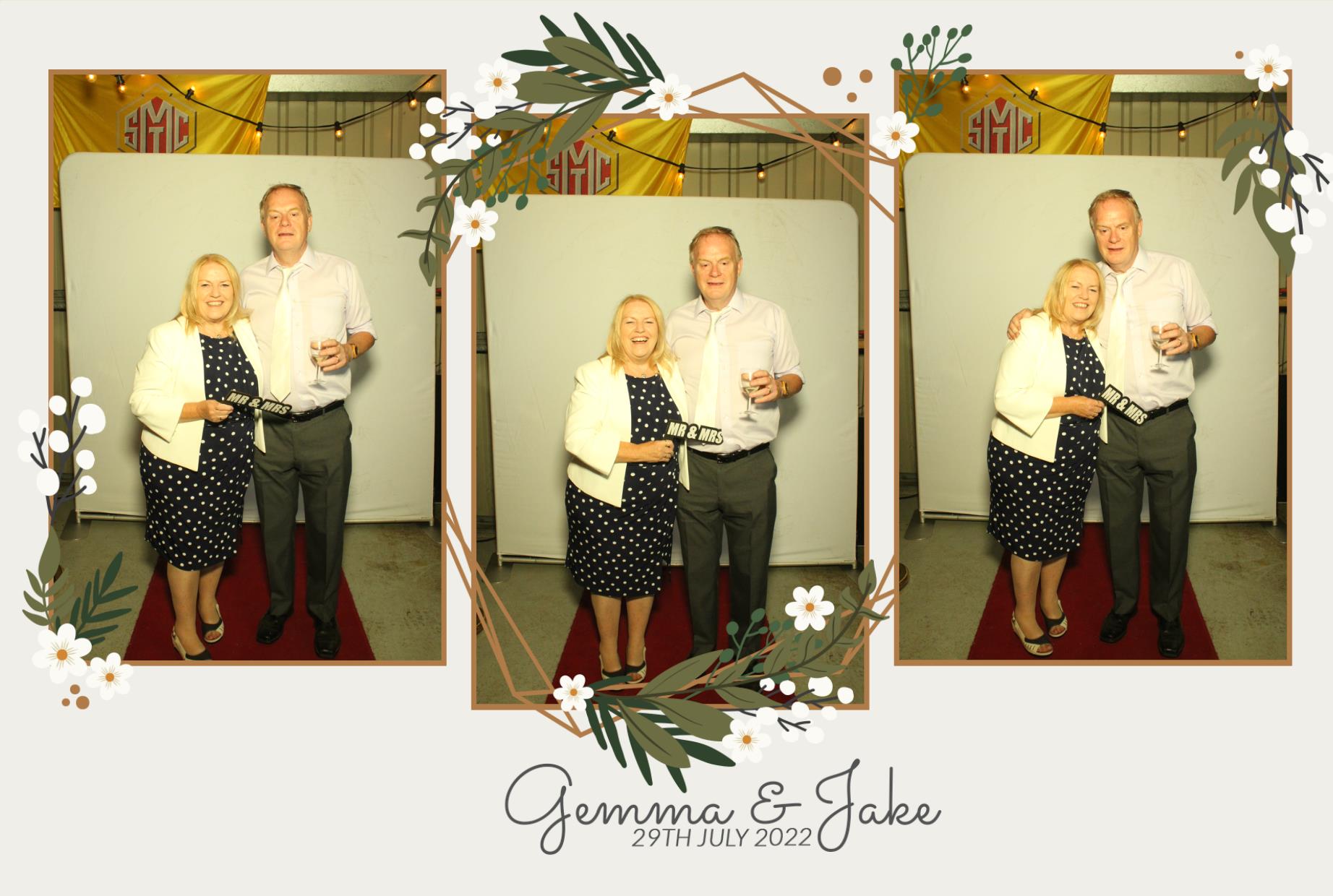 Gemma & Jake's Wedding  | View more photos from the event at gallery.myphotoboothexperience.co.uk/u/MyPhotoBoothExperienceLtd/Gemma-Jakes-Wedding