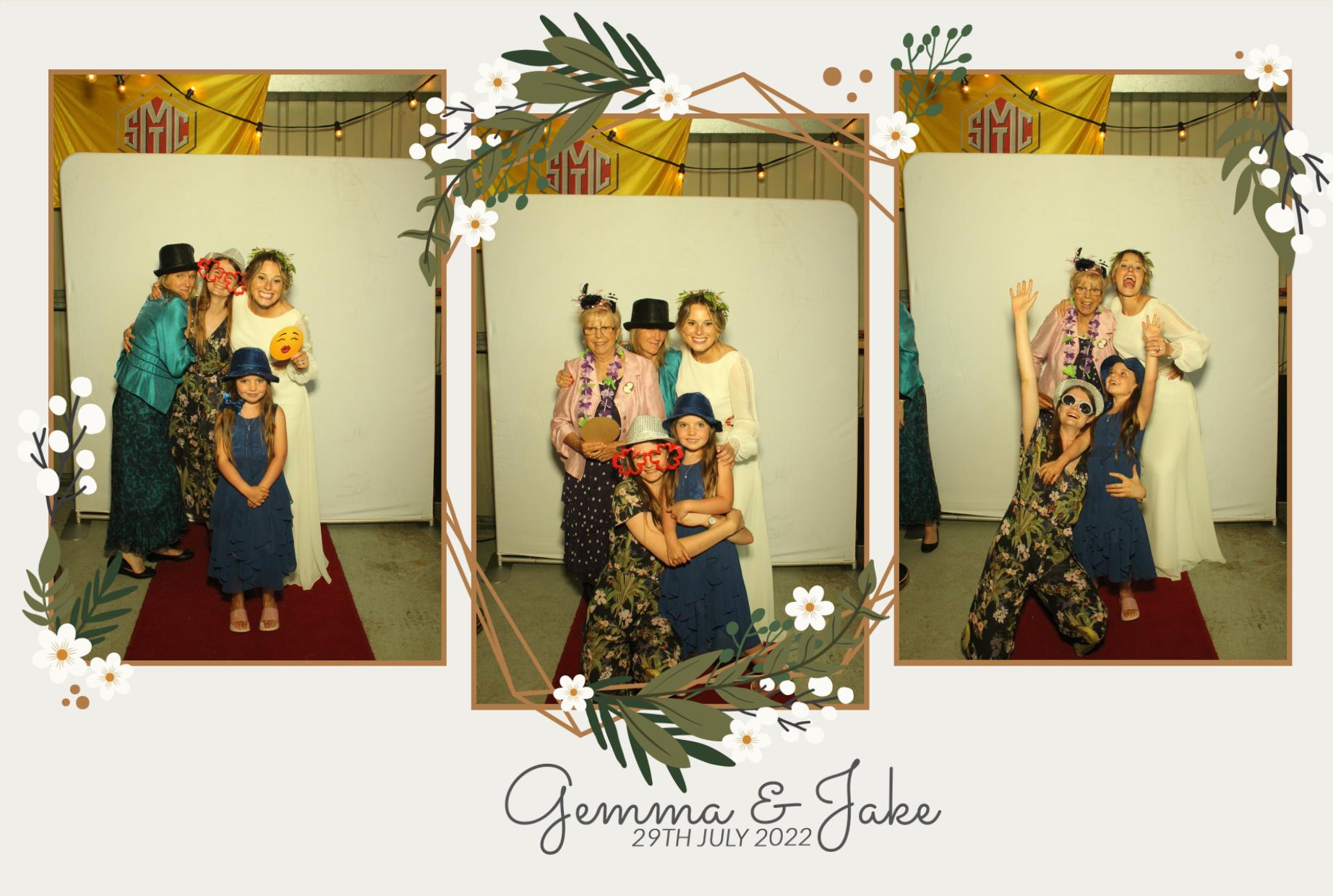 Gemma & Jake's Wedding  | View more photos from the event at gallery.myphotoboothexperience.co.uk/u/MyPhotoBoothExperienceLtd/Gemma-Jakes-Wedding