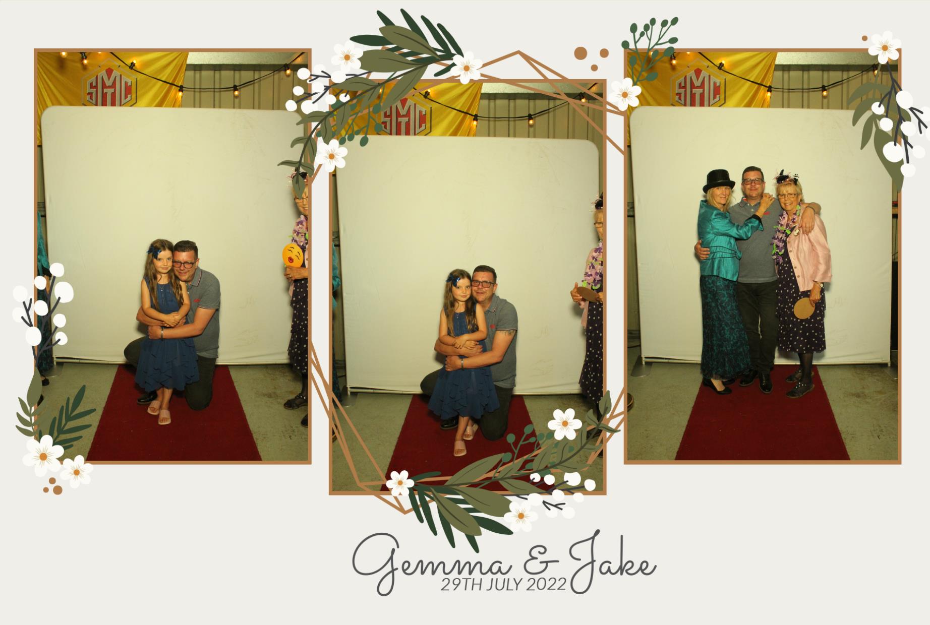 Gemma & Jake's Wedding  | View more photos from the event at gallery.myphotoboothexperience.co.uk/u/MyPhotoBoothExperienceLtd/Gemma-Jakes-Wedding