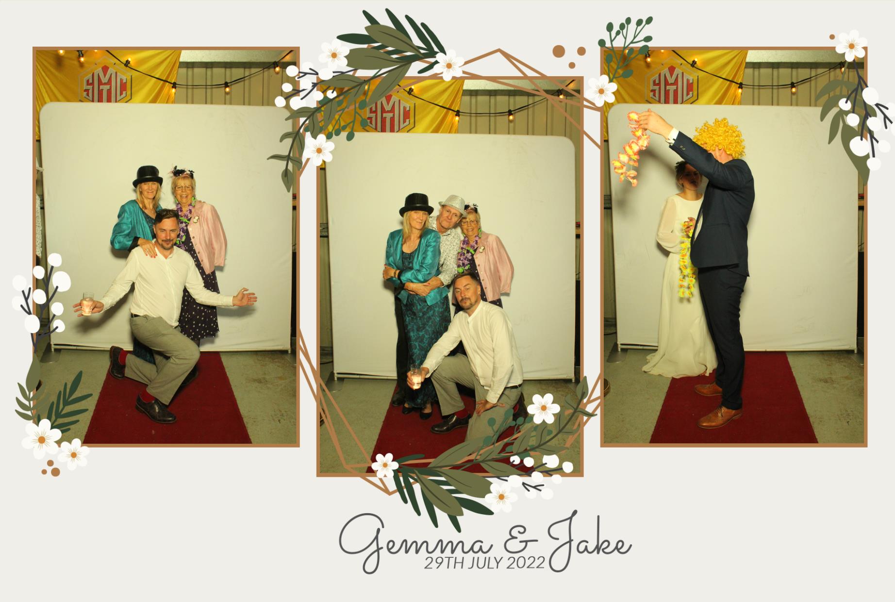 Gemma & Jake's Wedding  | View more photos from the event at gallery.myphotoboothexperience.co.uk/u/MyPhotoBoothExperienceLtd/Gemma-Jakes-Wedding