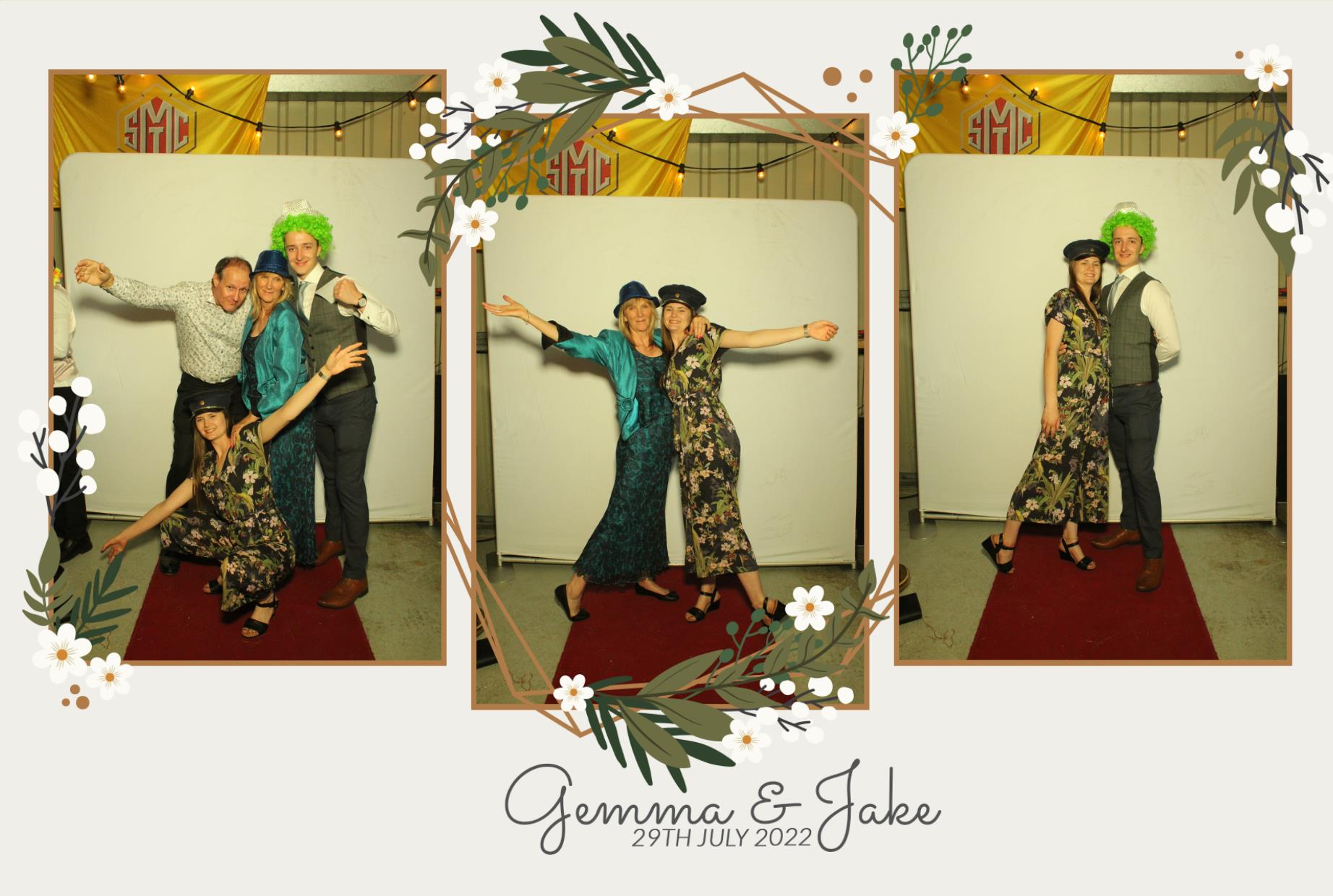 Gemma & Jake's Wedding  | View more photos from the event at gallery.myphotoboothexperience.co.uk/u/MyPhotoBoothExperienceLtd/Gemma-Jakes-Wedding