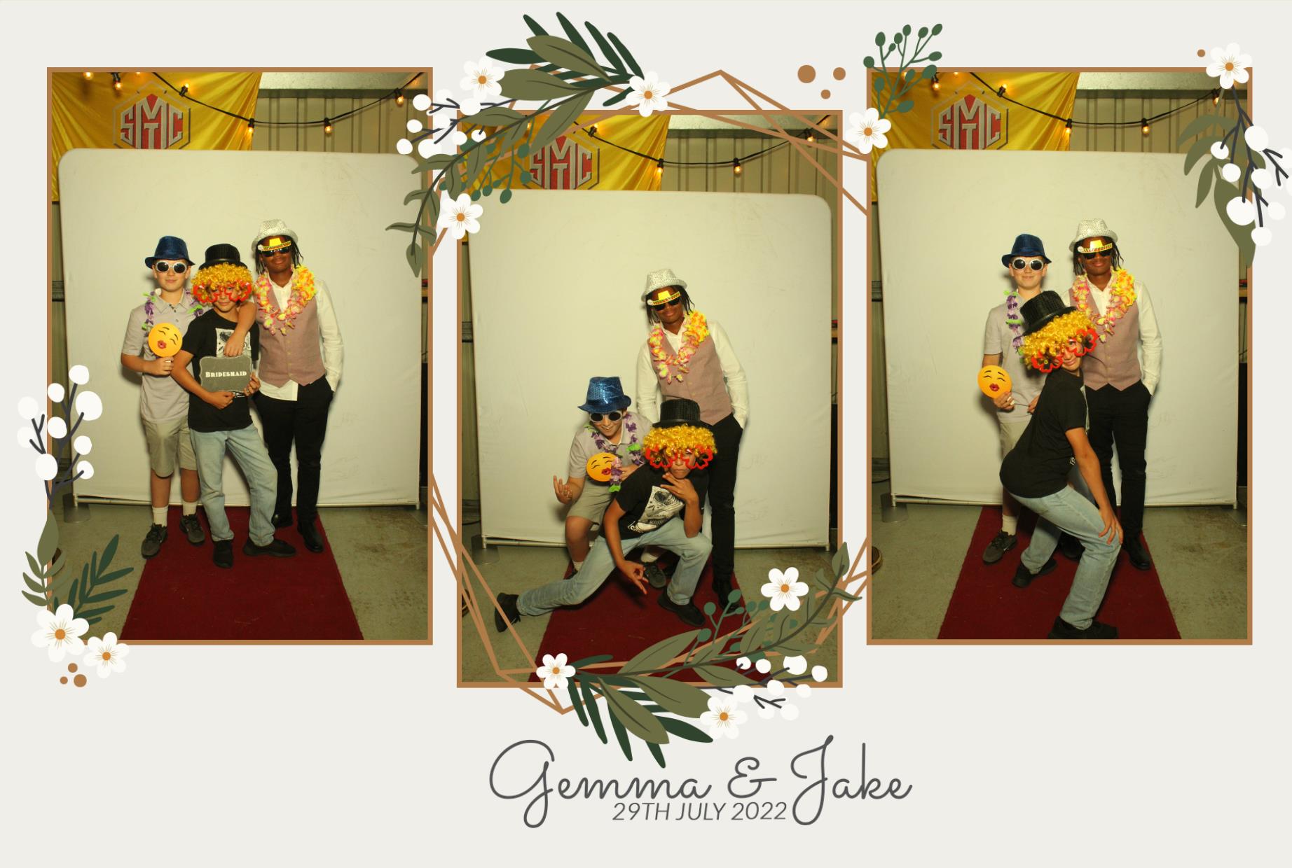 Gemma & Jake's Wedding  | View more photos from the event at gallery.myphotoboothexperience.co.uk/u/MyPhotoBoothExperienceLtd/Gemma-Jakes-Wedding