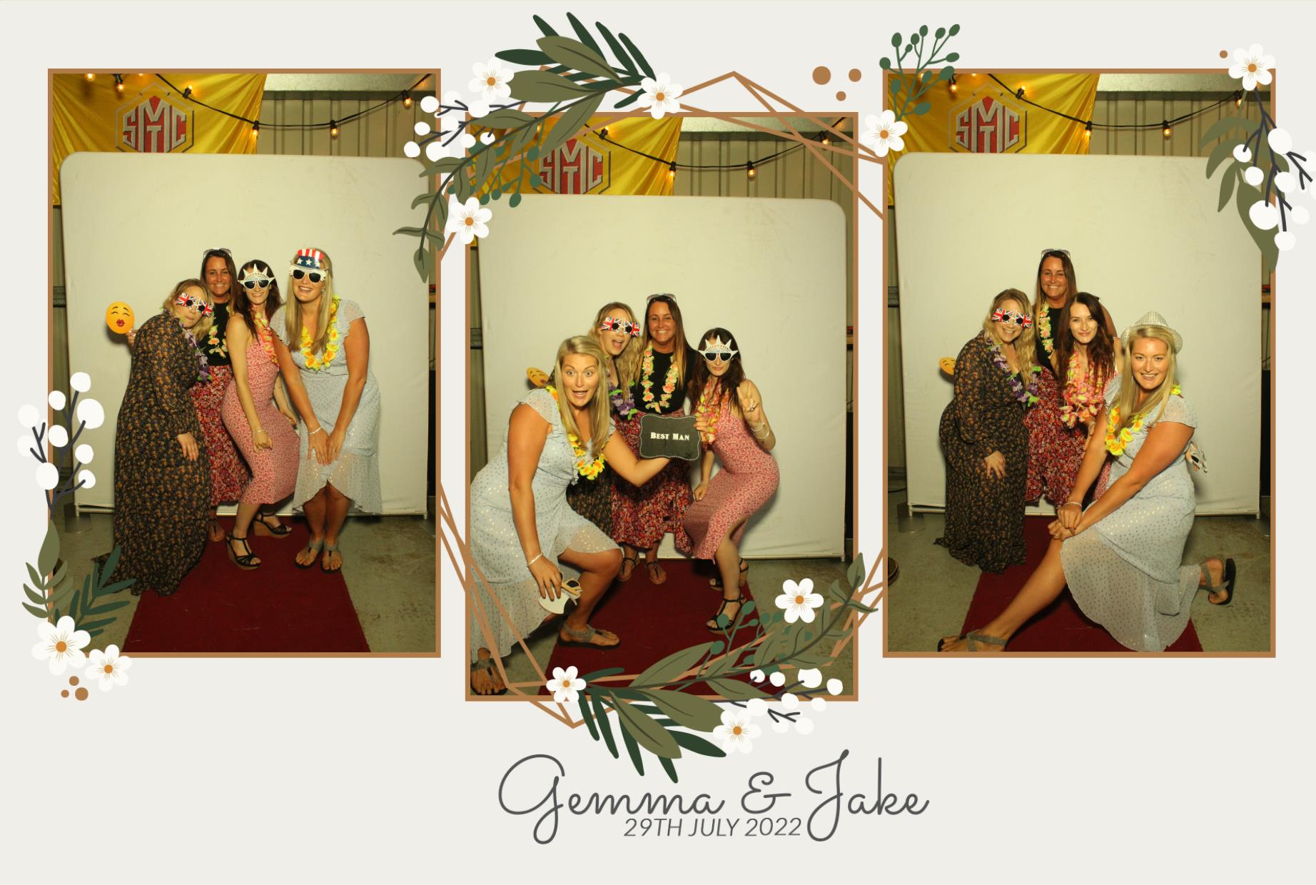 Gemma & Jake's Wedding  | View more photos from the event at gallery.myphotoboothexperience.co.uk/u/MyPhotoBoothExperienceLtd/Gemma-Jakes-Wedding