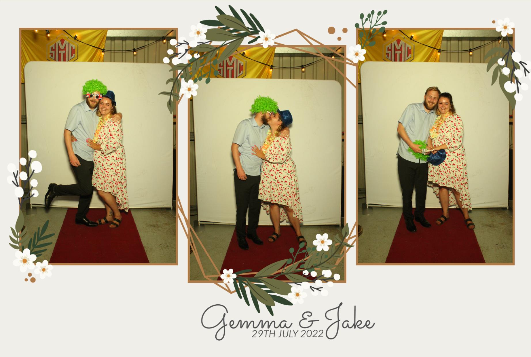 Gemma & Jake's Wedding  | View more photos from the event at gallery.myphotoboothexperience.co.uk/u/MyPhotoBoothExperienceLtd/Gemma-Jakes-Wedding
