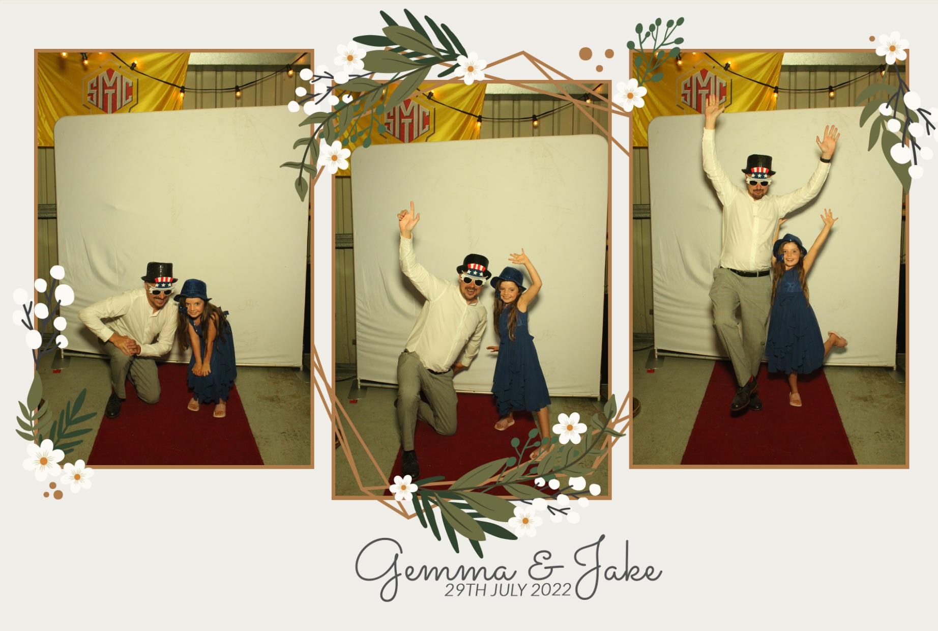 Gemma & Jake's Wedding  | View more photos from the event at gallery.myphotoboothexperience.co.uk/u/MyPhotoBoothExperienceLtd/Gemma-Jakes-Wedding